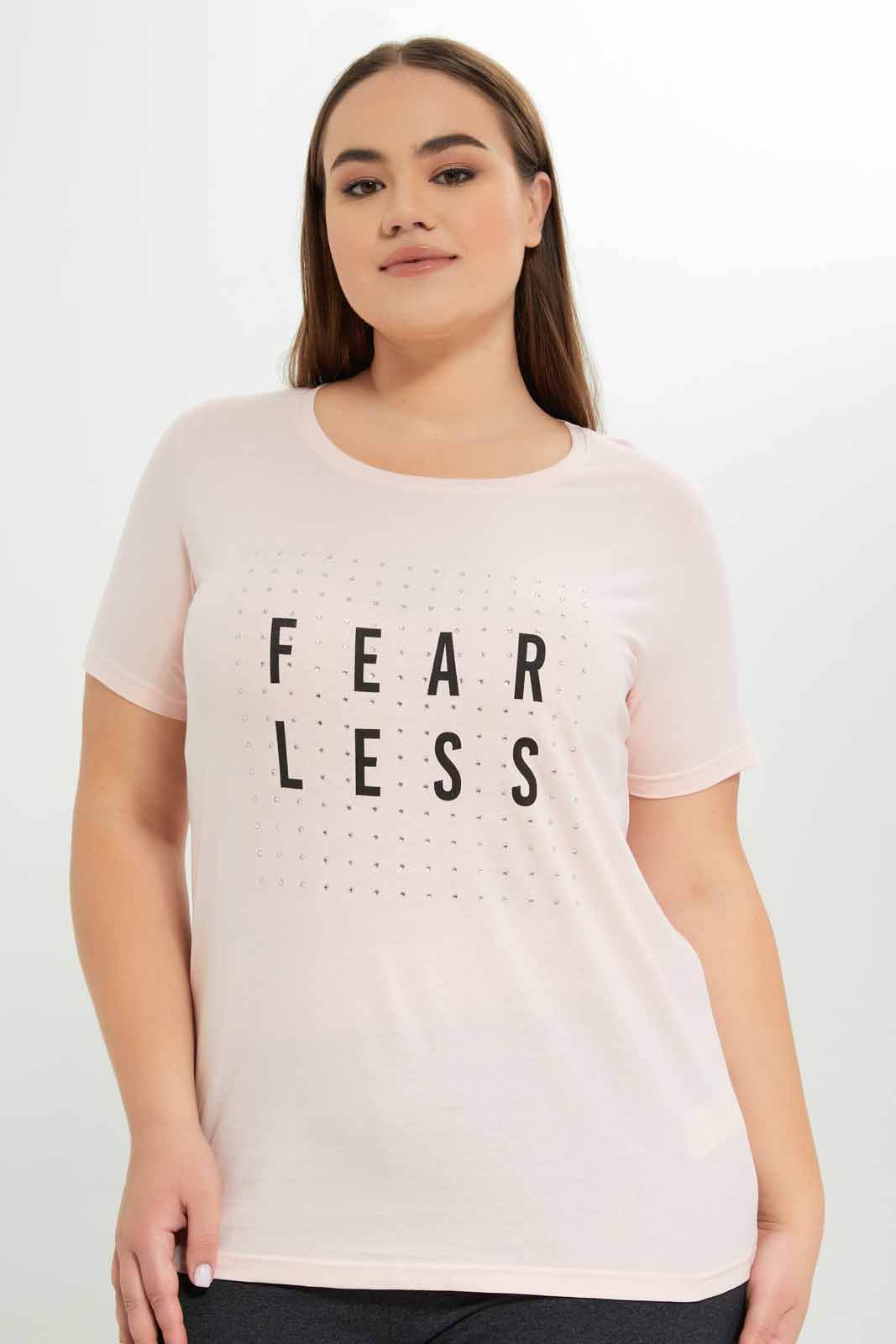 Redtag-Women-Pink-Graphic-T-Shirt-Category:T-Shirts,-Colour:Apricot,-Deals:New-In,-Dept:Ladieswear,-Filter:Plus-Size,-LDP-T-Shirts,-New-In-LDP-APL,-Non-Sale,-S23A,-Section:Women,-TBL-Women's-