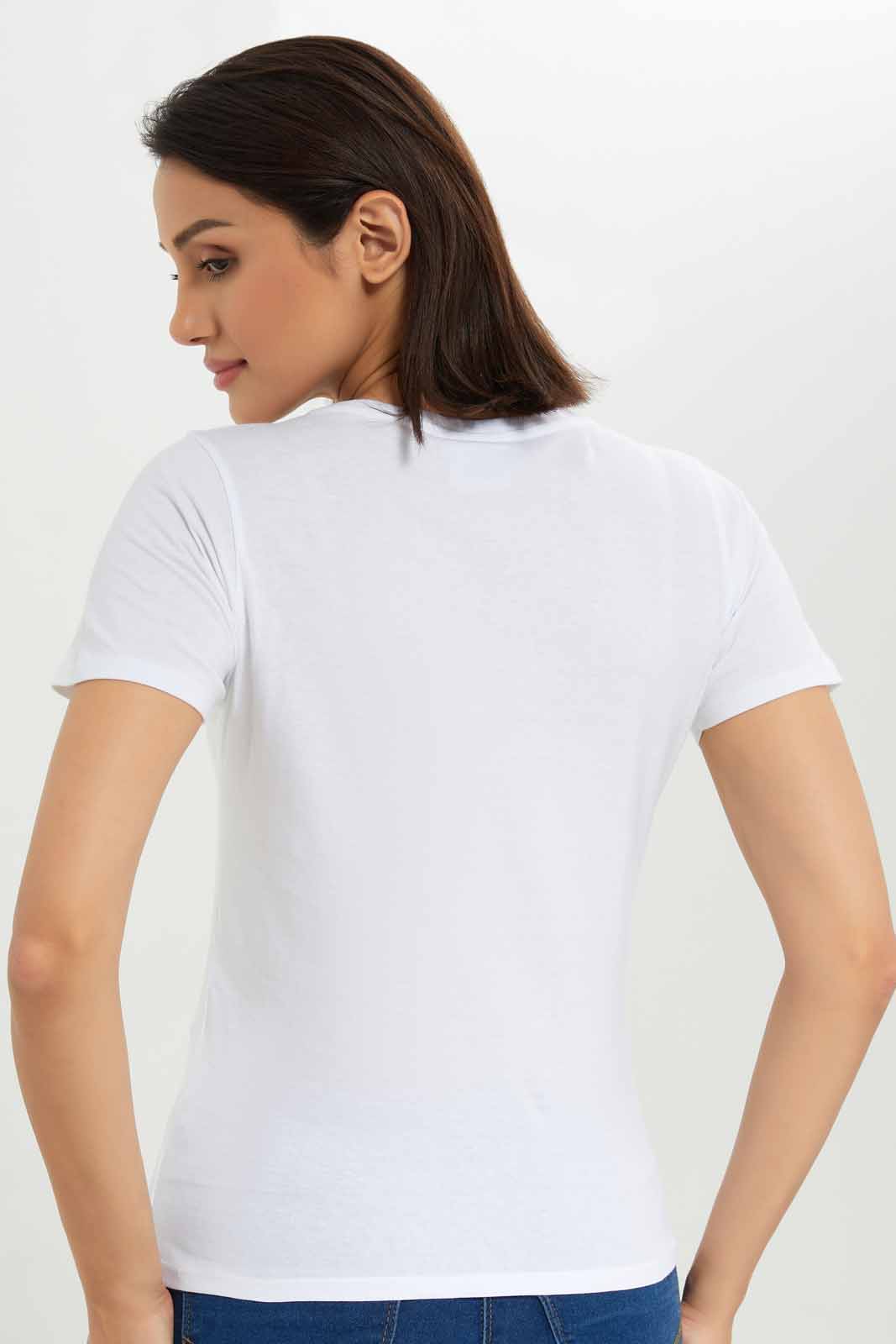 Redtag-Women-White-Friends-Printed-T-Shirt-Category:T-Shirts,-CHA,-Colour:White,-Deals:New-In,-Dept:Ladieswear,-Filter:Women's-Clothing,-New-In-Women-APL,-Non-Sale,-S23A,-Section:Women,-TBL,-Women-T-Shirts-Women's-