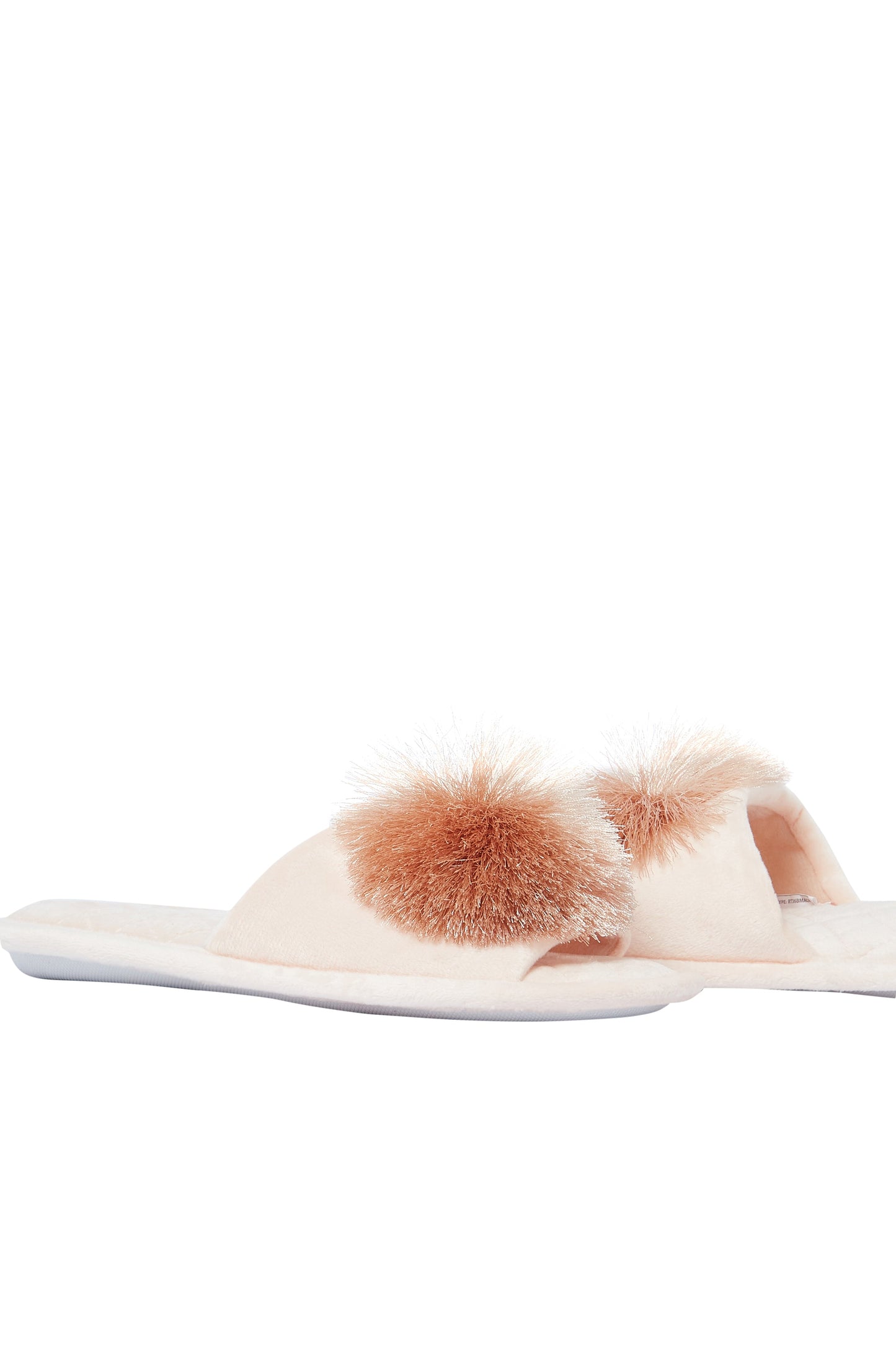 Women Pink Pom Pom Slipper