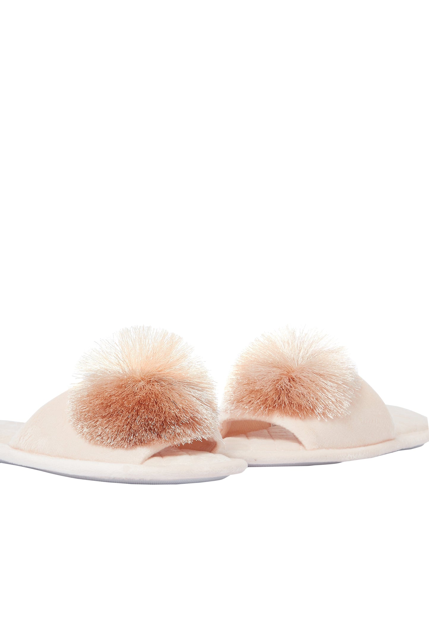 Women Pink Pom Pom Slipper