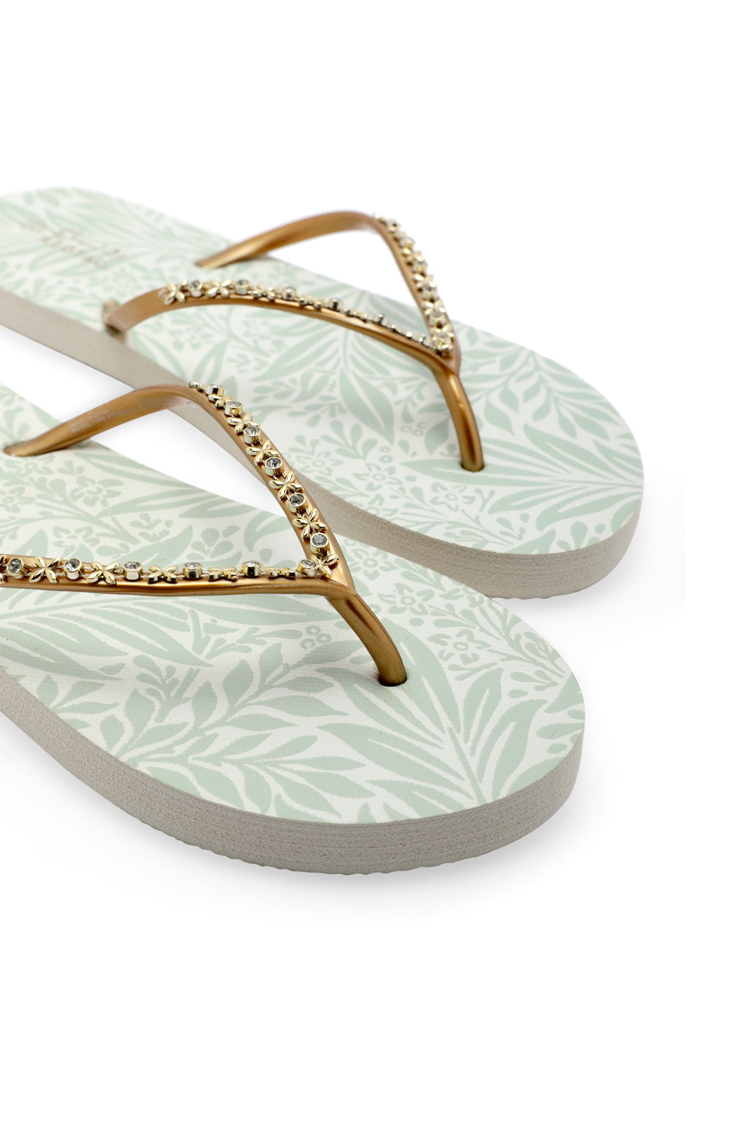 Redtag-Gold-Embellished-Flip-Flop-Category:Flip-Flops,-Colour:Gold,-Deals:New-In,-Filter:Women's-Footwear,-N/A,-New-In-Women-FOO,-Non-Sale,-S23A,-Section:Women,-Women-Flip-Flops-Women's-
