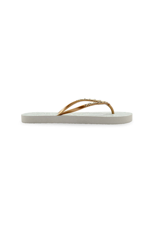 Redtag-Gold-Embellished-Flip-Flop-Category:Flip-Flops,-Colour:Gold,-Deals:New-In,-Filter:Women's-Footwear,-N/A,-New-In-Women-FOO,-Non-Sale,-S23A,-Section:Women,-Women-Flip-Flops-Women's-