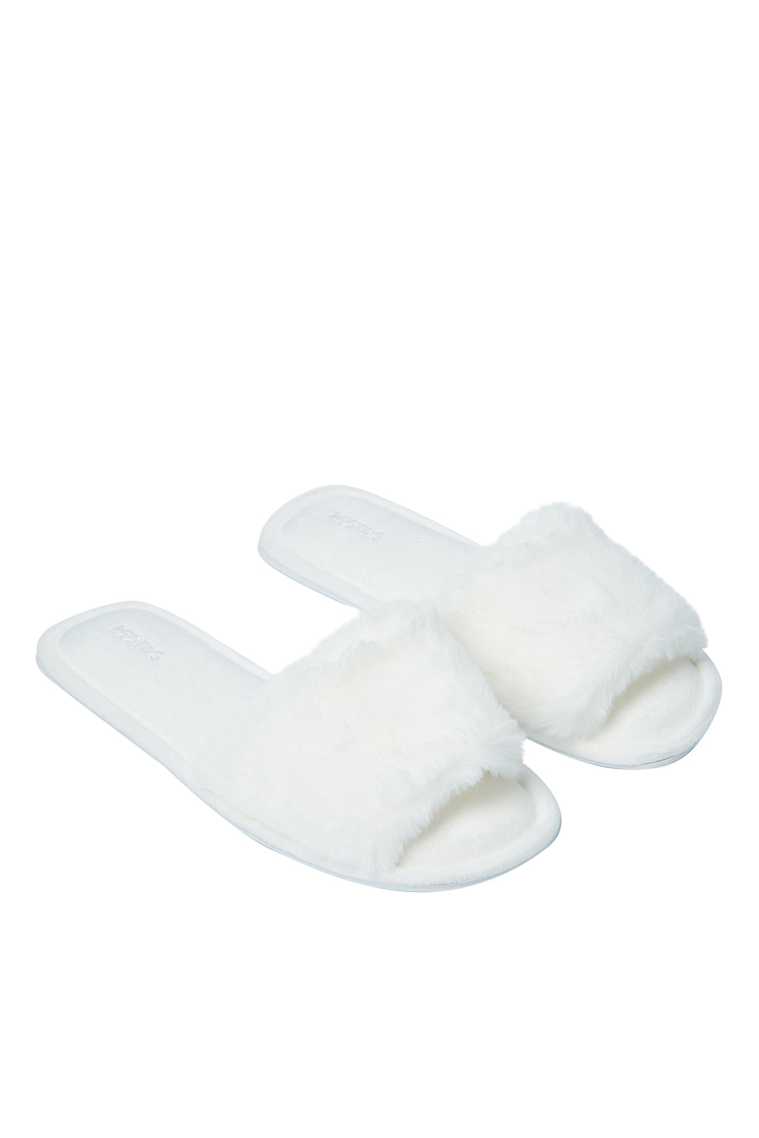 Redtag-White-Classic-Slipper-Category:Slippers,-Colour:White,-Deals:New-In,-Filter:Women's-Footwear,-N/A,-New-In-Women-FOO,-Non-Sale,-S23A,-Section:Women,-Women-Slippers-Women's-
