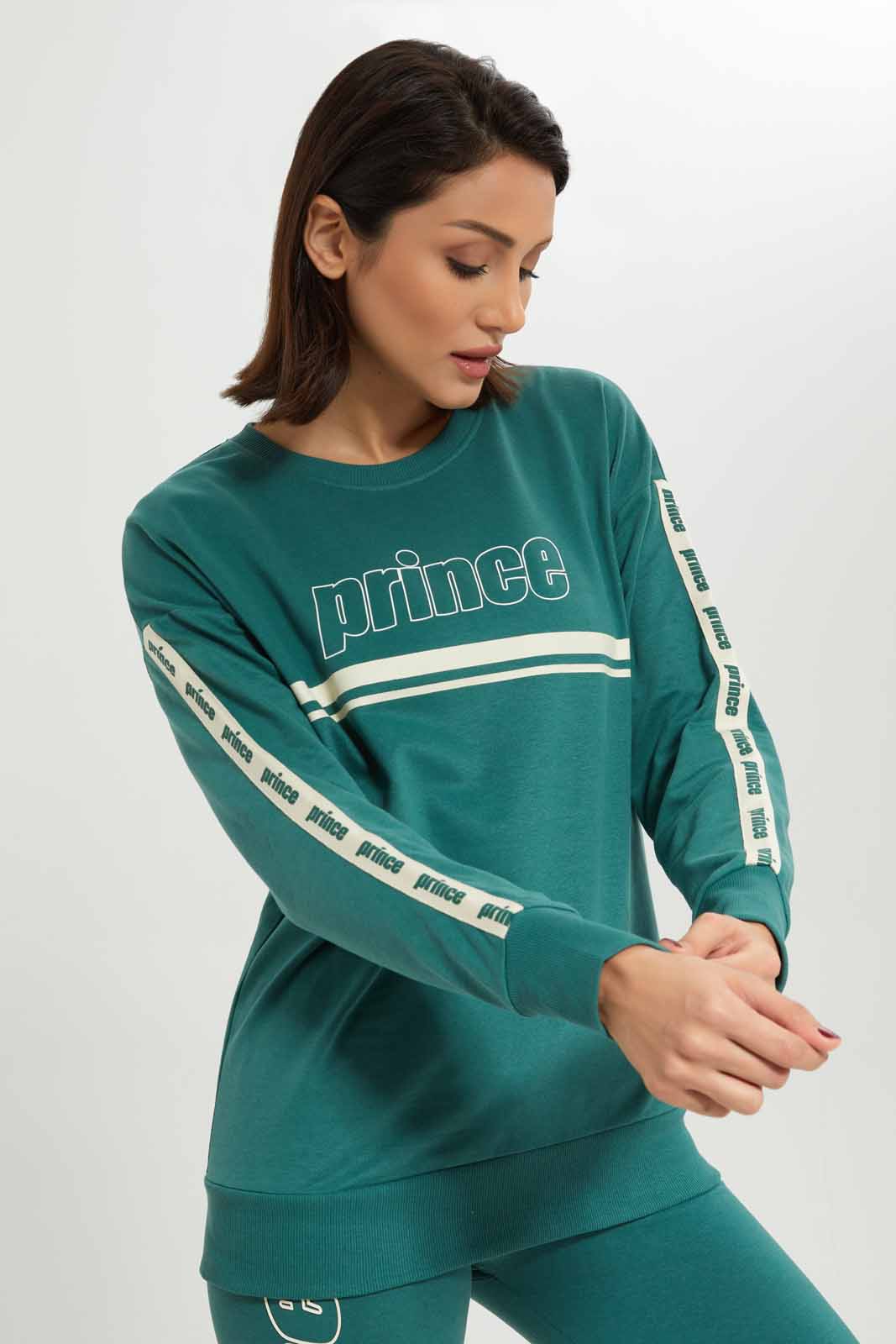 Redtag-Women-Green-Prince-Print-Long-Sleeve-Sweatshirt-With-Side-Tape-Category:Sweatshirts,-Colour:Green,-Deals:New-In,-Dept:Ladieswear,-FF,-Filter:Women's-Clothing,-New-In-Women-APL,-Non-Sale,-S23A,-Section:Women,-Women-Sweatshirts-Women's-