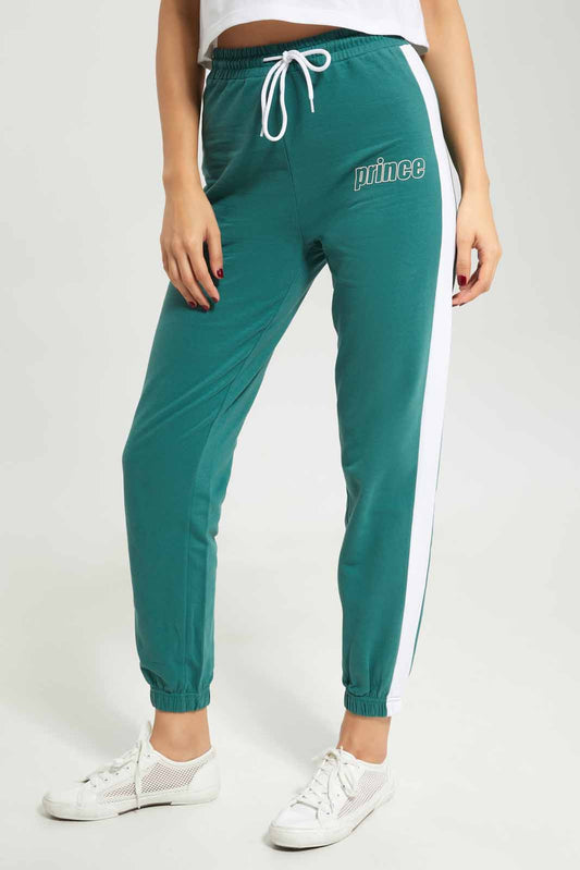Redtag-Women-Green-Prince-Print-Jogger-Category:Joggers,-Colour:Green,-Deals:New-In,-Dept:Ladieswear,-FF,-Filter:Women's-Clothing,-New-In-Women-APL,-Non-Sale,-S23A,-Section:Women,-Women-Joggers-Women's-