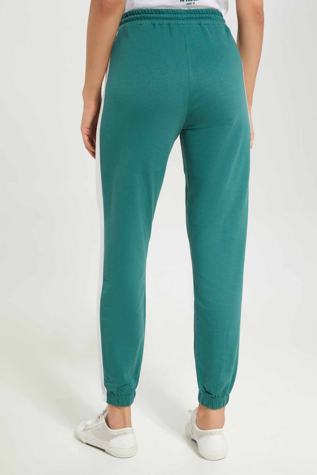 Redtag-Women-Green-Prince-Print-Jogger-Category:Joggers,-Colour:Green,-Deals:New-In,-Dept:Ladieswear,-FF,-Filter:Women's-Clothing,-New-In-Women-APL,-Non-Sale,-S23A,-Section:Women,-Women-Joggers-Women's-