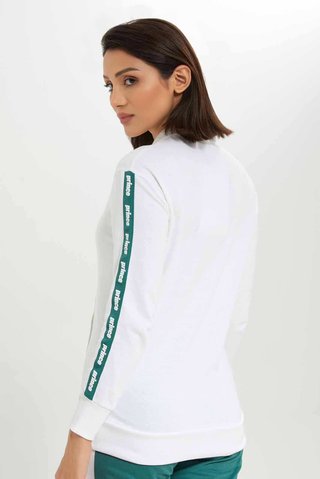 Redtag-Women-White-Prince-Print-Zipthrough-Sweatshirt-With-Side-Tape-Category:Sweatshirts,-Colour:White,-Deals:New-In,-Dept:Ladieswear,-FF,-Filter:Women's-Clothing,-New-In-Women-APL,-Non-Sale,-S23A,-Section:Women,-Women-Sweatshirts-Women's-