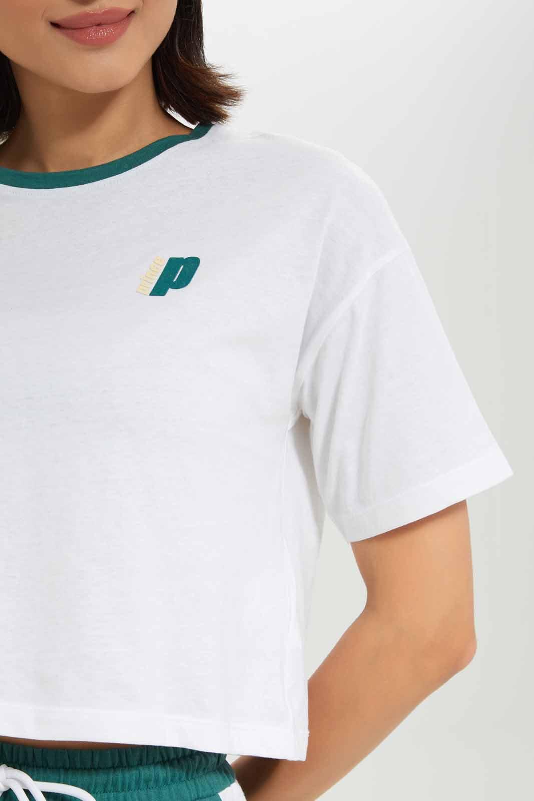 Redtag-Women-White-Prince-Printed-Cropped-T-Shirt-Category:T-Shirts,-Colour:White,-Deals:New-In,-Dept:Ladieswear,-FF,-Filter:Women's-Clothing,-New-In-Women-APL,-Non-Sale,-S23A,-Section:Women,-Women-T-Shirts-Women's-