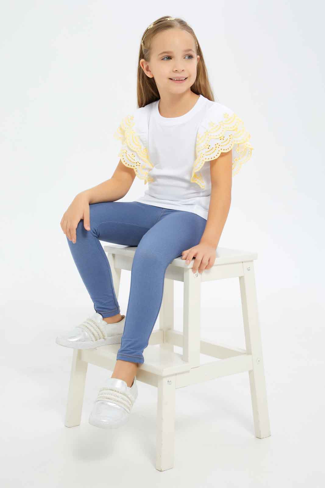 Redtag-Girls-Black-Embroidered-Jersey-Top--Black-Category:Jackets,-Colour:Black,-Deals:New-In,-Dept:Girls,-Filter:Girls-(2-to-8-Yrs),-GIR-Jackets,-New-In-GIR-APL,-Non-Sale,-S23A,-Section:Girls-(0-to-14Yrs)--