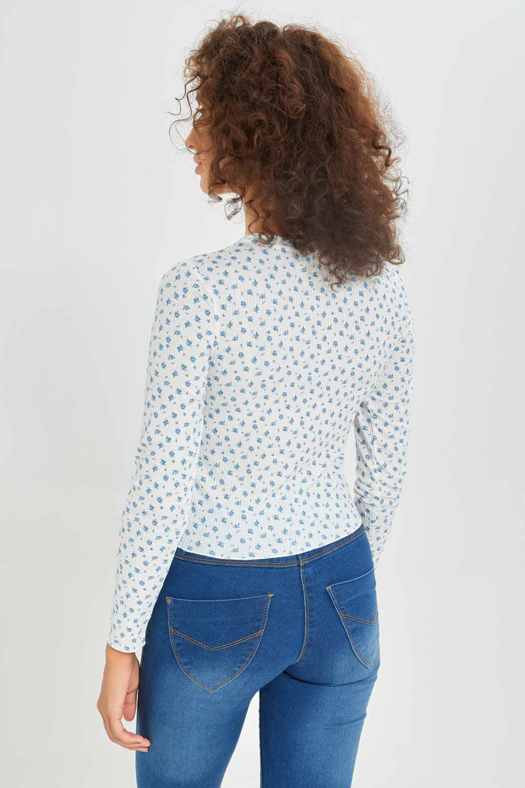 Redtag-Women-Printed-Long-Sleeves-Crew-Neck-Tshirt-Category:T-Shirts,-Colour:Assorted,-Deals:New-In,-Dept:Ladieswear,-Filter:Women's-Clothing,-New-In-Women-APL,-Non-Sale,-S23A,-Section:Women,-TBL,-Women-T-Shirts-Women's-