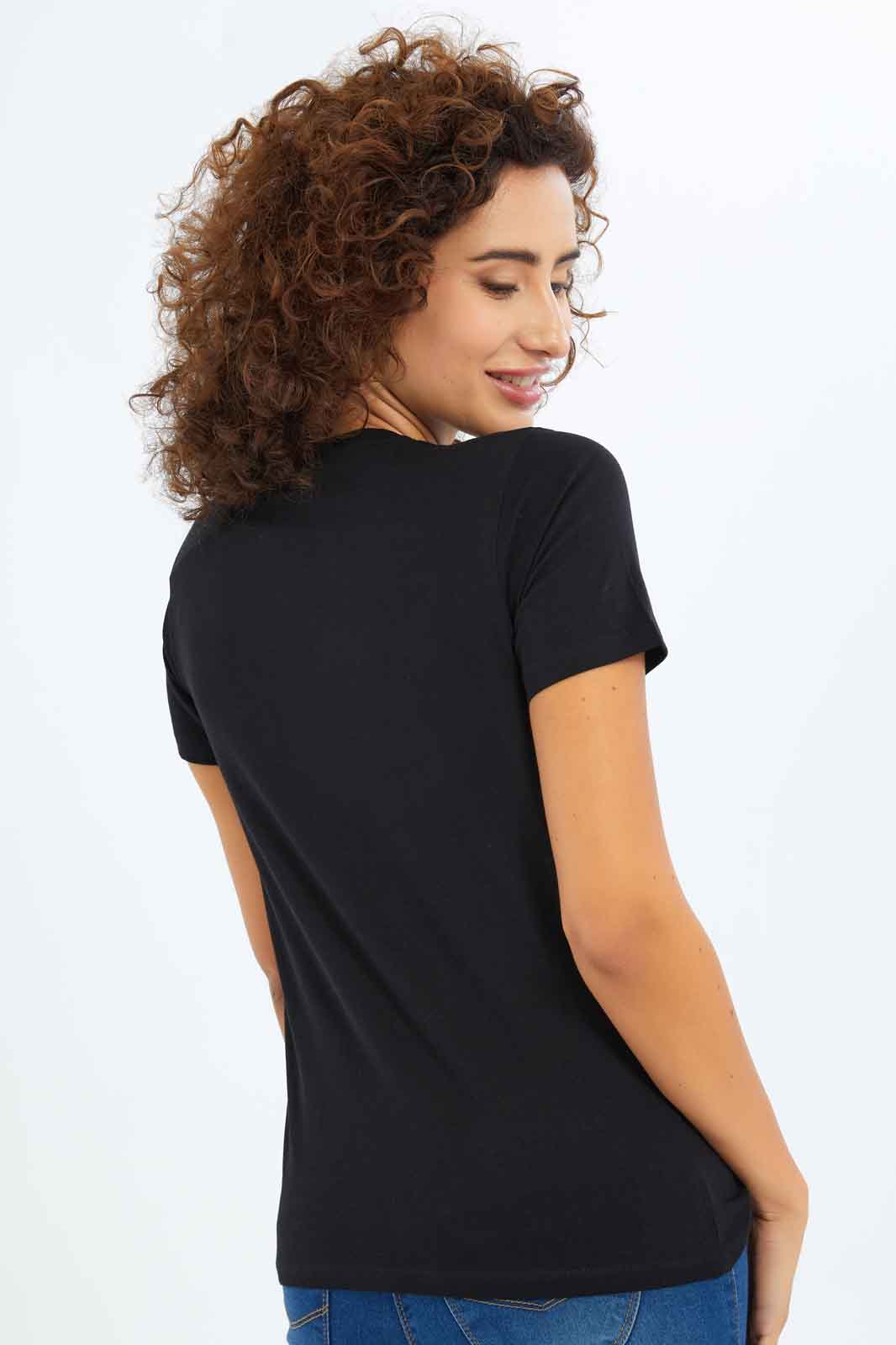 Redtag-Women-Black-Photographic-Print-T-Shirt-Category:T-Shirts,-Colour:Black,-Deals:New-In,-Dept:Ladieswear,-Filter:Women's-Clothing,-New-In-Women-APL,-Non-Sale,-S23A,-Section:Women,-TBL,-Women-T-Shirts-Women's-