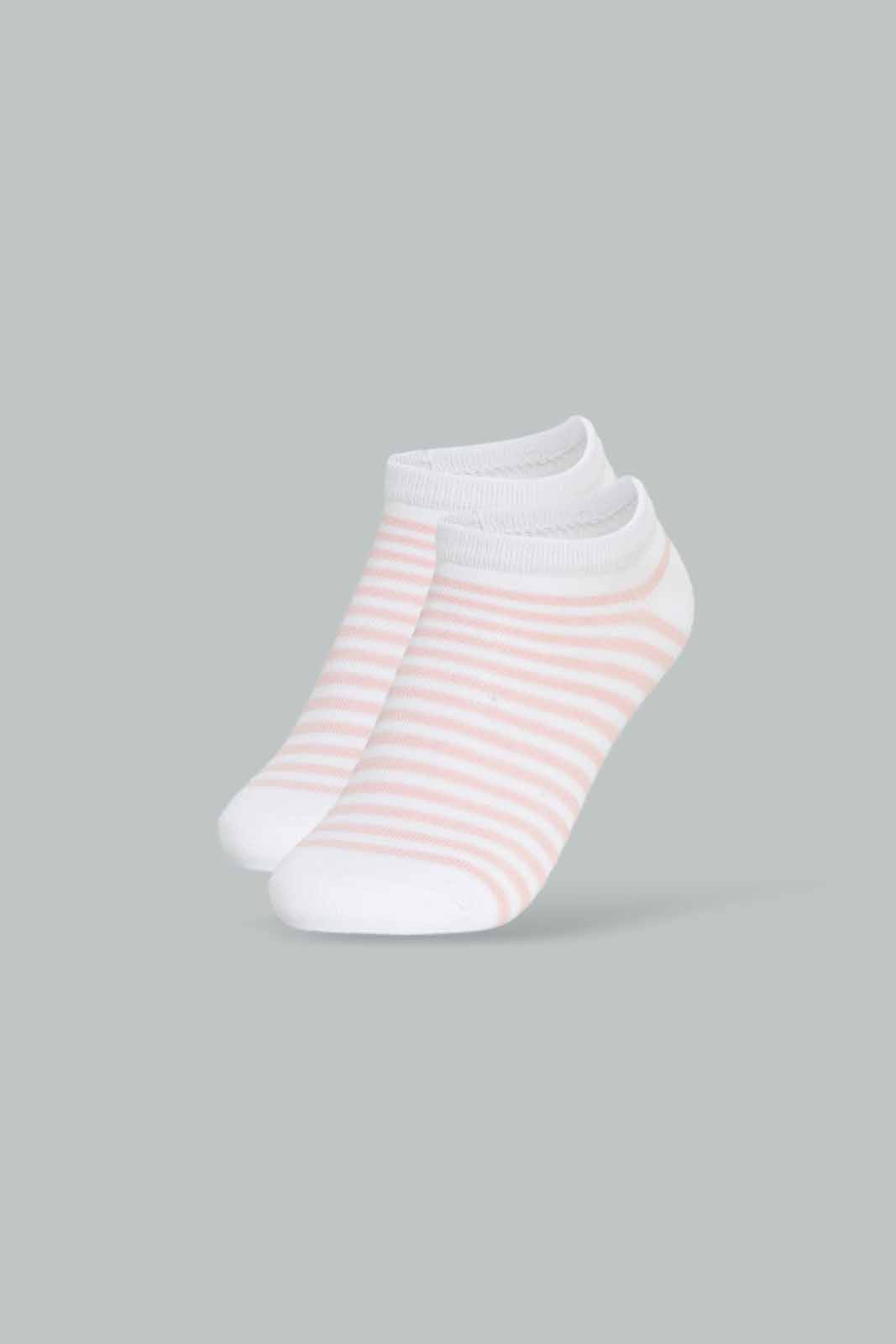 Redtag-Girls-3Pk-Ankle---Butterfly-365,-Category:Socks,-Colour:Apricot,-Deals:New-In,-Dept:Girls,-Filter:Girls-(2-to-8-Yrs),-GIR-Socks,-New-In-GIR-APL,-Non-Sale,-Section:Girls-(0-to-14Yrs)-Girls-2 to 8 Years