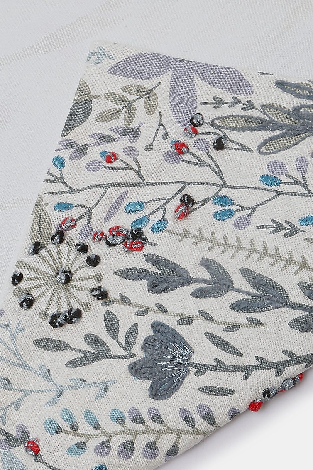 Redtag-Beige-Botanical-Embroidered-Print-Cushion-Category:Cushions,-Colour:Beige,-Deals:New-In,-Dept:Home,-Filter:Home-Bedroom,-HMW-BED-Cushions,-New-In-HMW-BED,-Non-Sale,-S23A,-Section:Homewares-Home-Bedroom-
