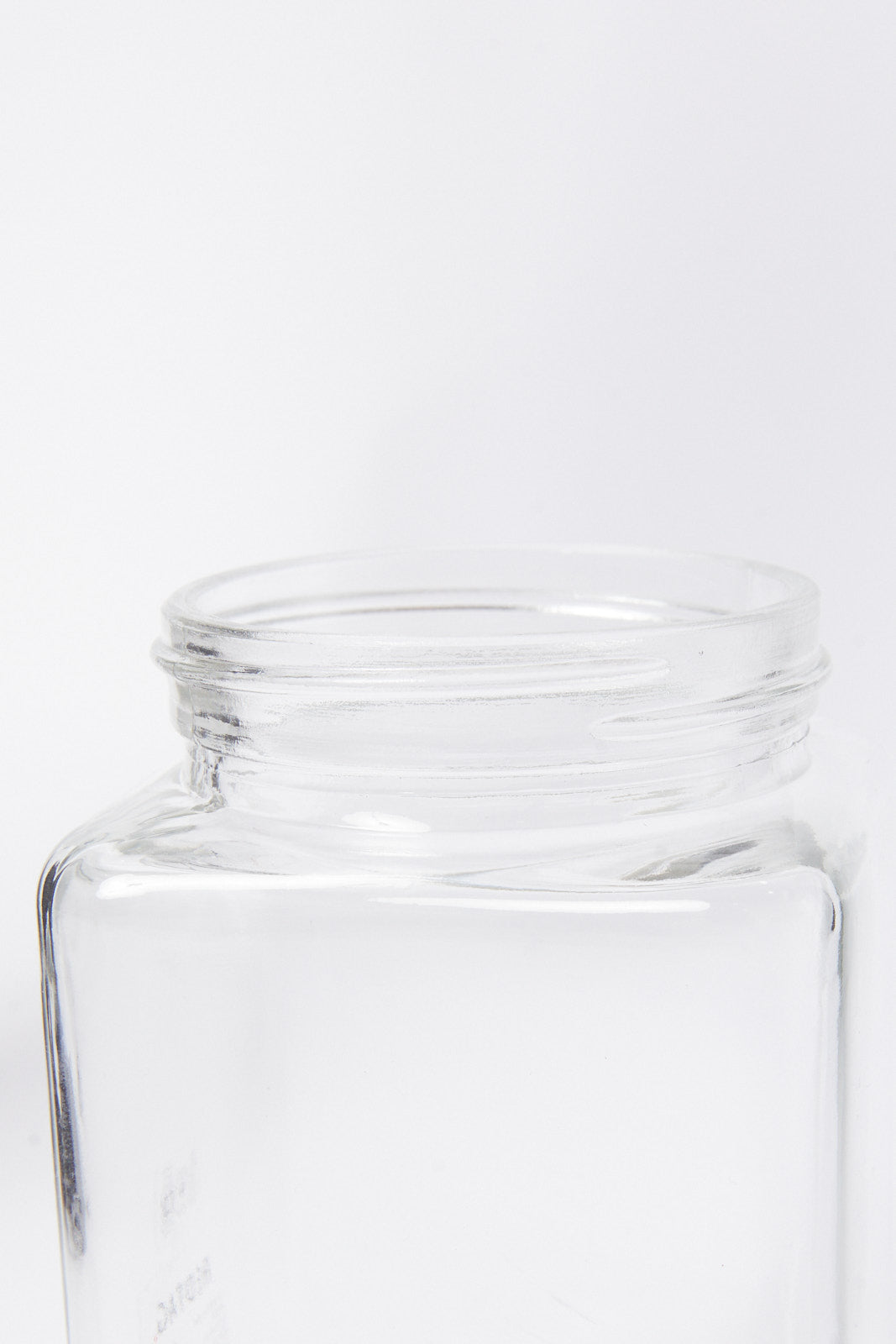Redtag-Clear-Glass-Storage-Jar-(Medium)-Category:Canisters-And-Jars,-Colour:White,-Deals:New-In,-Dept:Home,-Filter:Home-Dining,-HMW-DIN-Storage,-New-In-HMW-DIN,-Non-Sale,-S23A,-Section:Homewares-Home-Dining-