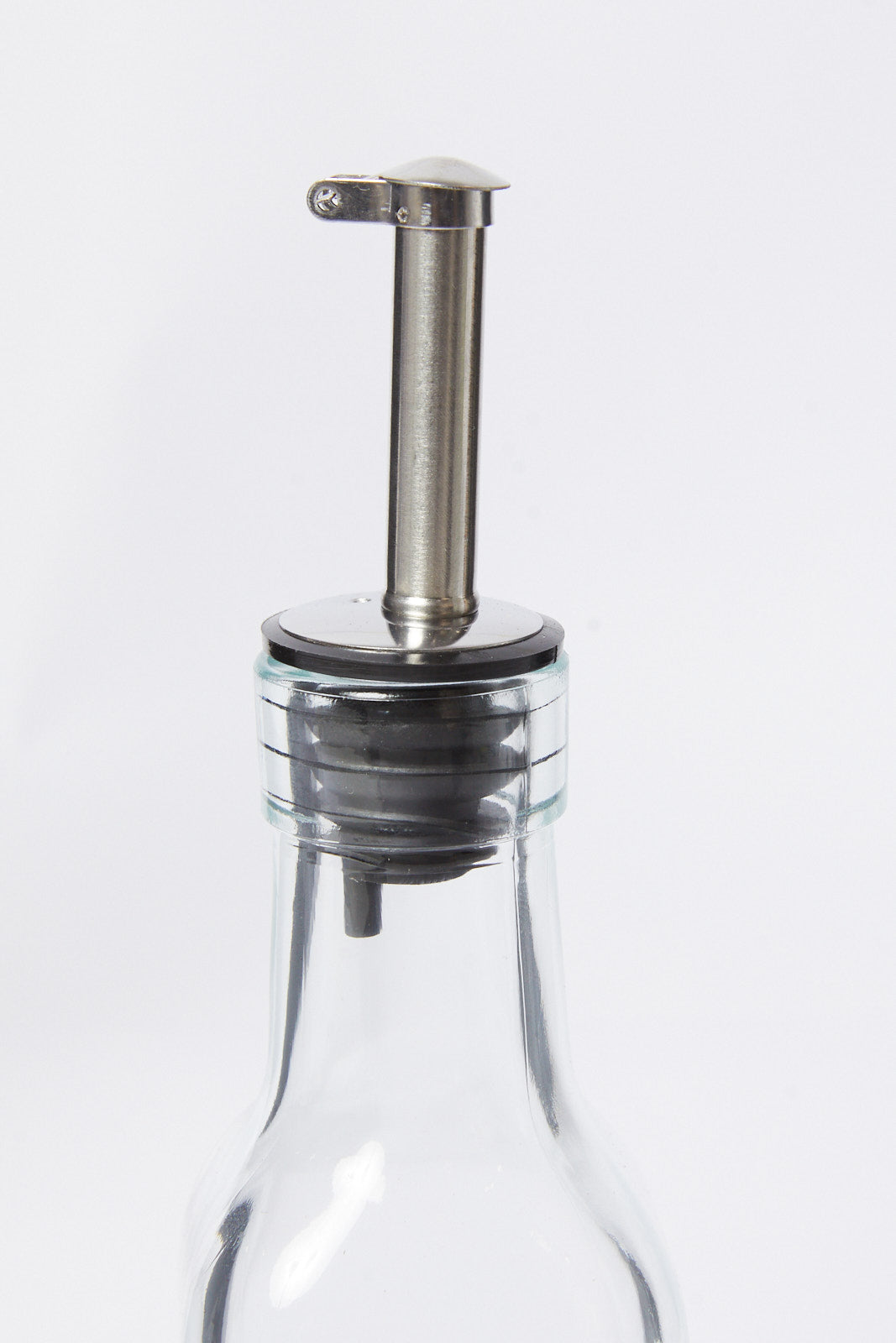 Redtag-Clear-Glass-Oil-And-Pepper-Jar-Set-(5Peice)-Category:Canisters-And-Jars,-Colour:White,-Deals:New-In,-Dept:Home,-Filter:Home-Dining,-HMW-DIN-Storage,-New-In-HMW-DIN,-Non-Sale,-S23A,-Section:Homewares-Home-Dining-