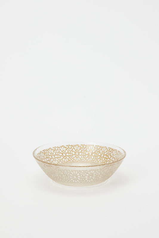 Redtag-Gold-Geomatric-Glass-Soup-Bowl-Category:Bowls,-Colour:Gold,-Deals:New-In,-Dept:Home,-Filter:Home-Dining,-H1:HMW,-H2:DIN,-H3:CRC,-H4:CSN,-HMW-DIN-Crockery,-New-In-HMW-DIN,-Non-Sale,-Promo:JULIETTE,-RMD,-S23B,-Season:S23B,-Section:Homewares,-Style:GOLDBAND-Home-Dining-