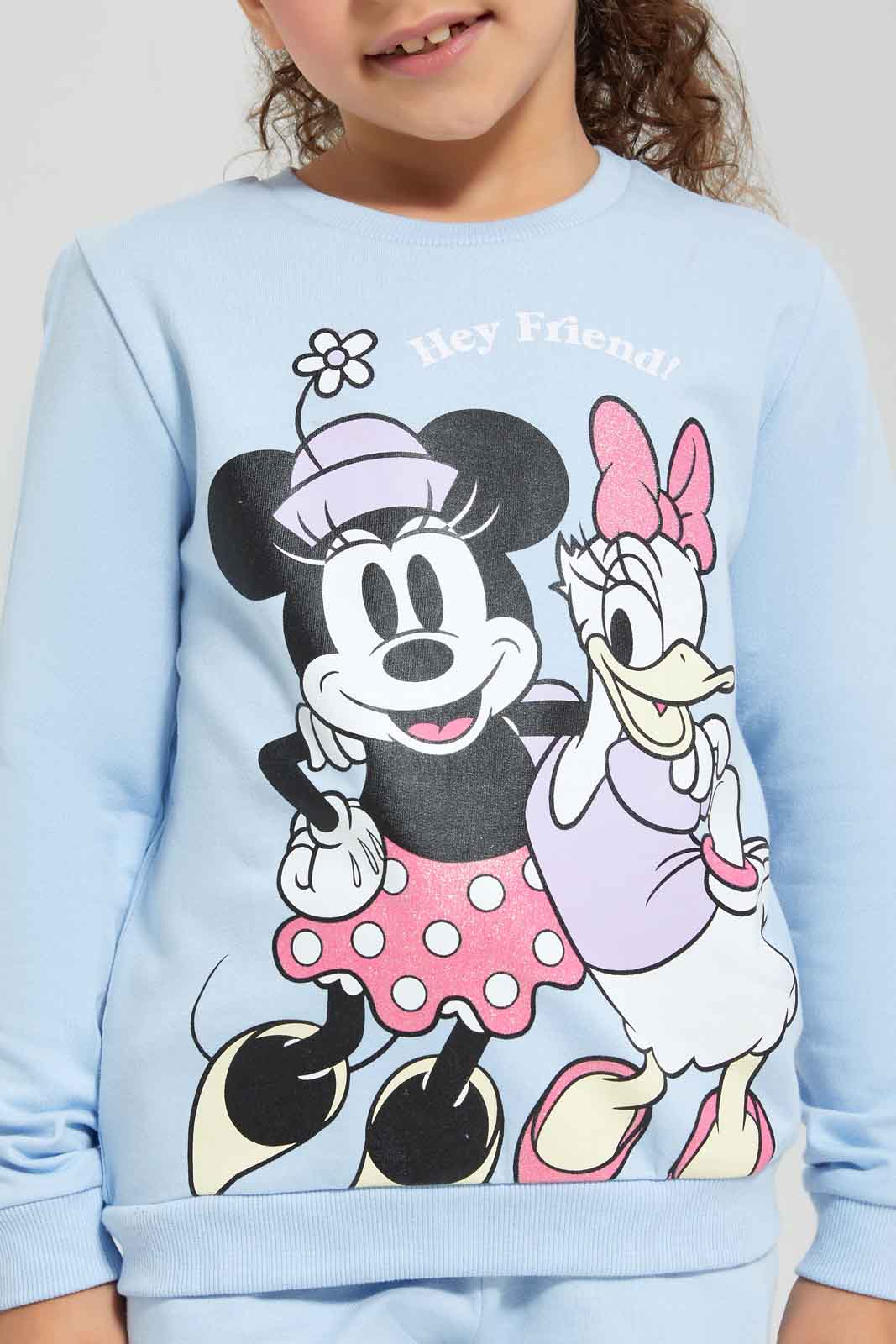 Redtag-Girls-Blue-Minnie-&-Daisy-Sweatshirt-Category:Sweatshirts,-CHA,-Colour:Blue,-Deals:New-In,-Dept:Girls,-Filter:Girls-(2-to-8-Yrs),-GIR-Sweatshirts,-New-In-GIR-APL,-Non-Sale,-S23A,-Section:Girls-(0-to-14Yrs),-TBL-Girls-2 to 8 Years