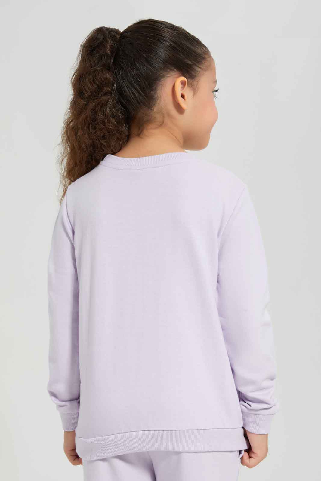 Redtag-Girls-Lilac-Hello-Kitty-Sweatshirt-Category:Sweatshirts,-Colour:Lilac,-Deals:New-In,-Dept:Girls,-Filter:Girls-(2-to-8-Yrs),-GIR-Sweatshirts,-New-In-GIR-APL,-Non-Sale,-S23A,-Section:Girls-(0-to-14Yrs),-TBL-Girls-2 to 8 Years