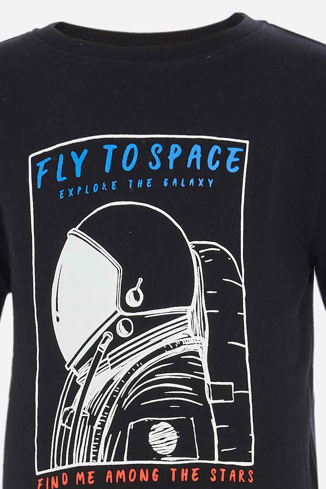 Redtag-Boys-Black-Space-2-Piece-Pack-Short-Sleeve-T-Shirt-BOY-T-Shirts,-Category:T-Shirts,-Colour:Black,-Deals:New-In,-Dept:Boys,-Filter:Boys-(2-to-8-Yrs),-New-In-BOY-APL,-Non-Sale,-S23A,-Section:Boys-(0-to-14Yrs),-VLM-Boys-2 to 8 Years