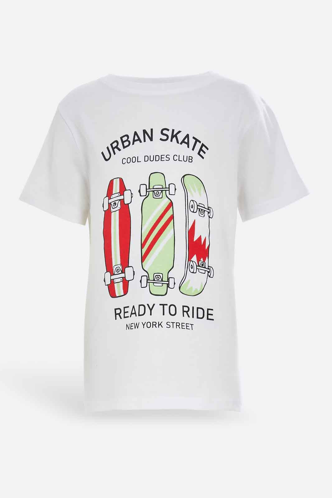 Redtag-Boys-White-Skate-2-Piece-Pack-Short-Sleeve-T-Shirt-BOY-T-Shirts,-Category:T-Shirts,-Colour:White,-Deals:New-In,-Dept:Boys,-Filter:Boys-(2-to-8-Yrs),-New-In-BOY-APL,-Non-Sale,-S23A,-Section:Boys-(0-to-14Yrs),-VLM-Boys-2 to 8 Years