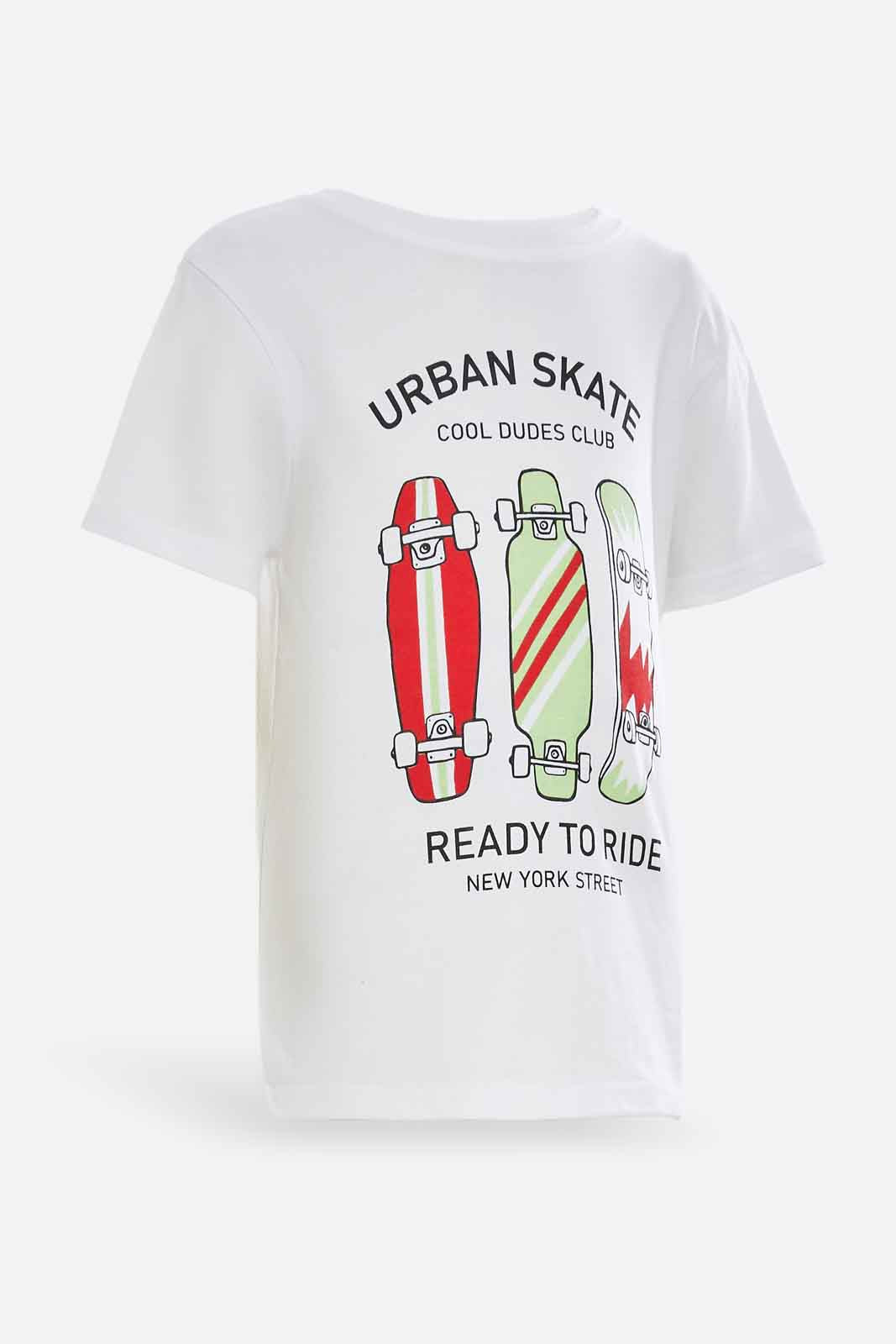 Redtag-Boys-White-Skate-2-Piece-Pack-Short-Sleeve-T-Shirt-BOY-T-Shirts,-Category:T-Shirts,-Colour:White,-Deals:New-In,-Dept:Boys,-Filter:Boys-(2-to-8-Yrs),-New-In-BOY-APL,-Non-Sale,-S23A,-Section:Boys-(0-to-14Yrs),-VLM-Boys-2 to 8 Years