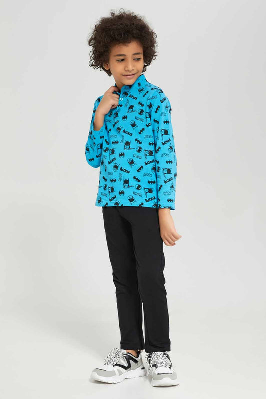 Redtag-Boys-Blue-Long-Sleeve-Batman-Aop-Character-Polo-Shirt-BOY-Polo-T-Shirts,-Category:Polo-T-Shirts,-CHA,-Colour:Blue,-Deals:New-In,-Dept:Boys,-Filter:Boys-(2-to-8-Yrs),-New-In-BOY-APL,-Non-Sale,-S23A,-Section:Boys-(0-to-14Yrs),-TBL-Boys-2 to 8 Years