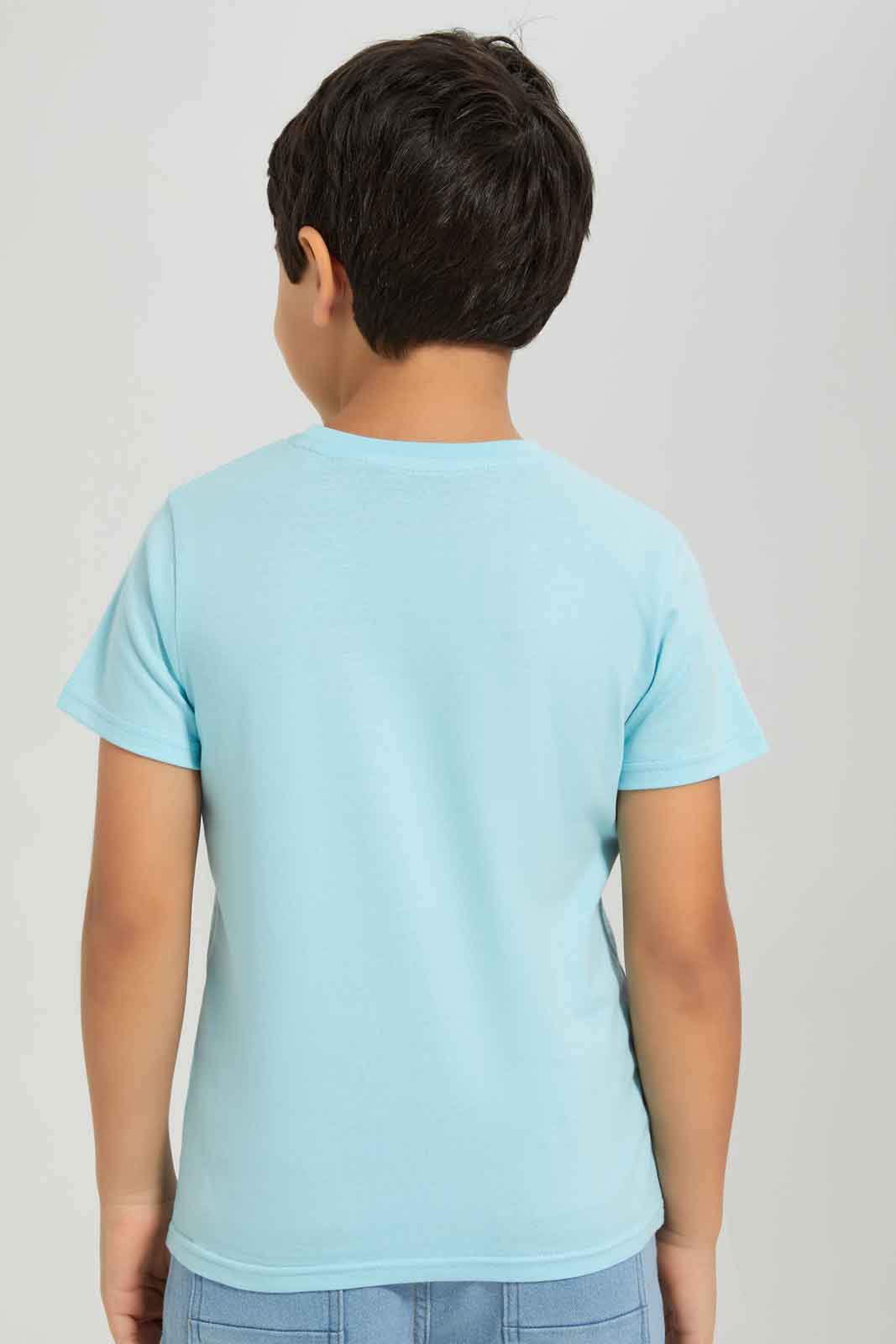 Redtag-Boys-Blue-Shark-Print-Pocket-Short-Sleeve-T-Shirt-BOY-T-Shirts,-Category:T-Shirts,-Colour:Blue,-Deals:New-In,-Dept:Boys,-Filter:Boys-(2-to-8-Yrs),-New-In-BOY-APL,-Non-Sale,-S23A,-Section:Boys-(0-to-14Yrs),-TBL-Boys-2 to 8 Years