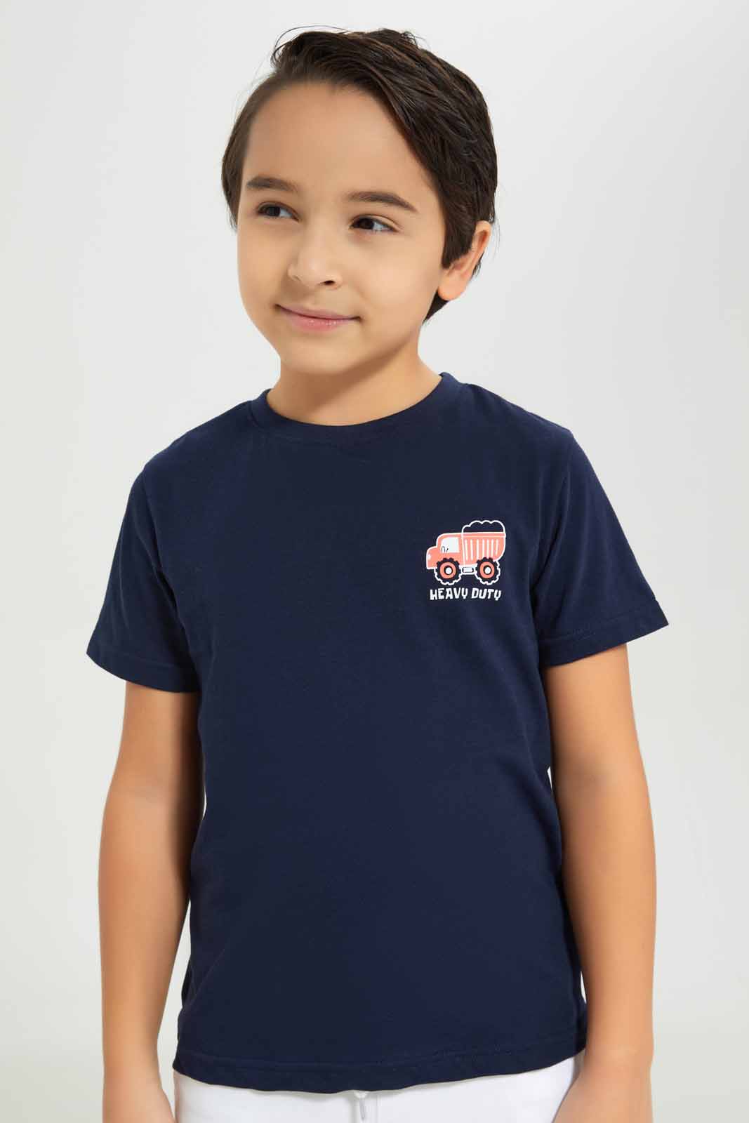Redtag-Boys-White-Truck-3-Pc-Pack-Short-Sleeve-T-Shirt-BOY-T-Shirts,-Category:T-Shirts,-Colour:White,-Deals:New-In,-Dept:Boys,-Filter:Boys-(2-to-8-Yrs),-New-In-BOY-APL,-Non-Sale,-S23A,-Section:Boys-(0-to-14Yrs),-VLM-Boys-2 to 8 Years
