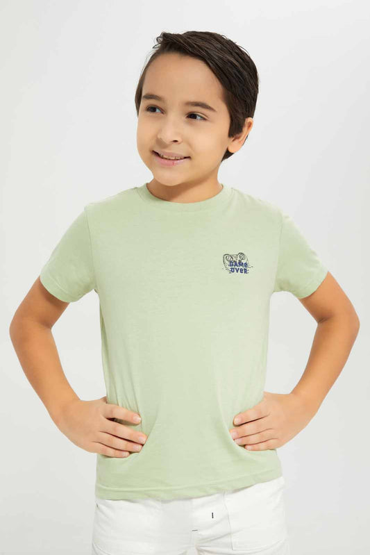 Redtag-Boys-Blue-Game-3-Pc-Pack-Short-Sleeve-T-Shirt-BOY-T-Shirts,-Category:T-Shirts,-Colour:Blue,-Deals:New-In,-Dept:Boys,-Filter:Boys-(2-to-8-Yrs),-New-In-BOY-APL,-Non-Sale,-S23A,-Section:Boys-(0-to-14Yrs),-VLM-Boys-2 to 8 Years