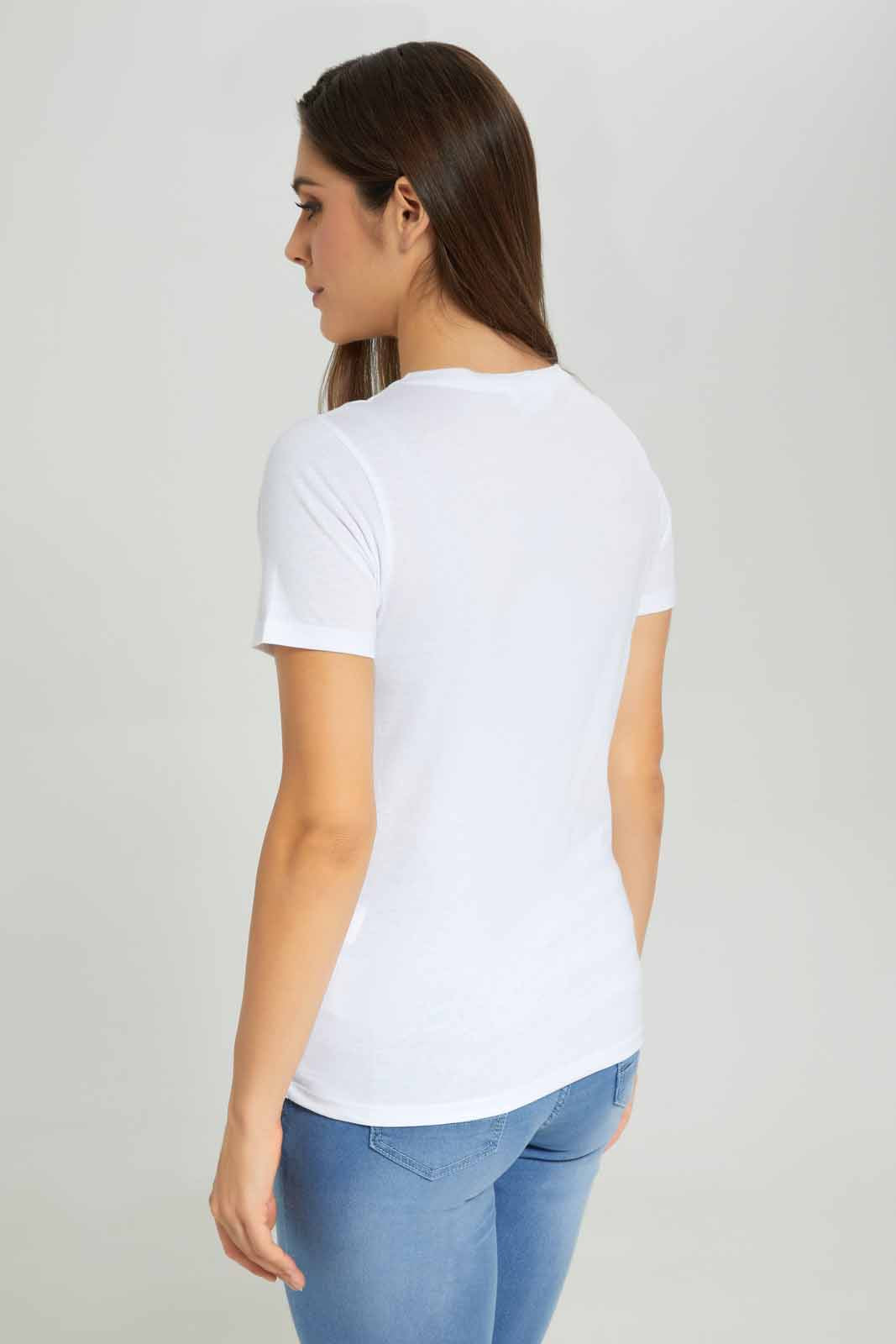 Redtag-Women-White-Wonderful-Printed-T-Shirt-Category:T-Shirts,-Colour:White,-Deals:New-In,-Dept:Ladieswear,-Filter:Women's-Clothing,-New-In-Women-APL,-Non-Sale,-S23A,-Section:Women,-TBL,-Women-T-Shirts-Women's-