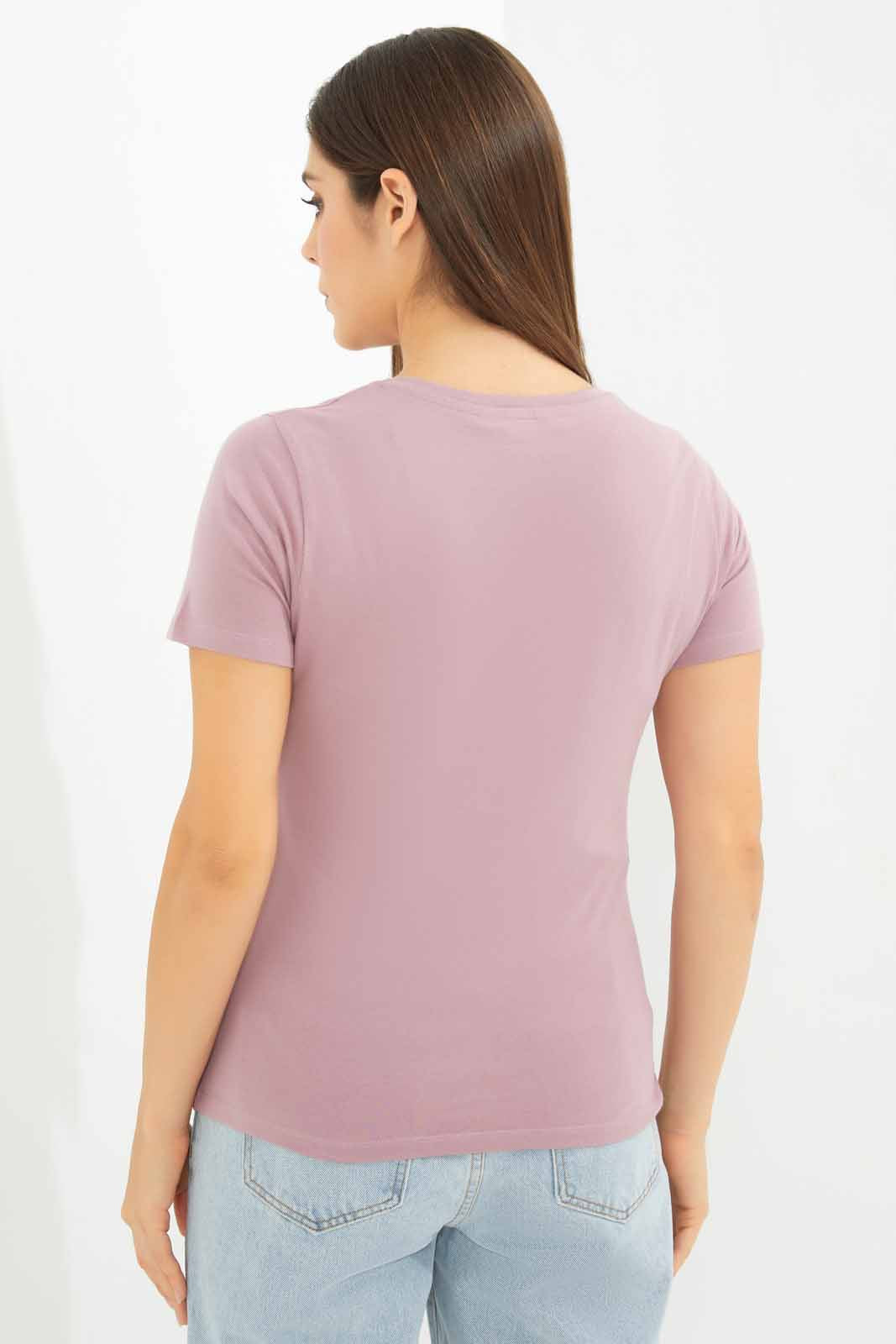 Redtag-Women-Pale-Pink-Floral-Printed-T-Shirt-Category:T-Shirts,-Colour:Apricot,-Deals:New-In,-Dept:Ladieswear,-Filter:Women's-Clothing,-New-In-Women-APL,-Non-Sale,-S23A,-Section:Women,-TBL,-Women-T-Shirts-Women's-