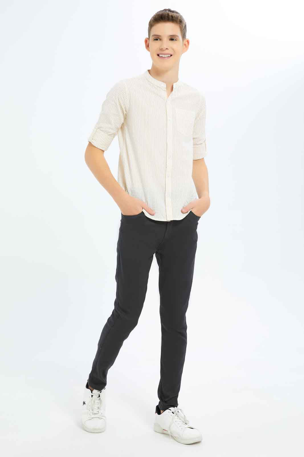 Redtag-Boys-Charcoal-Denim-Slim-Fit-Jeans-BSR-Jeans,-Category:Jeans,-Colour:Charcoal,-Deals:New-In,-Dept:Boys,-Filter:Senior-Boys-(8-to-14-Yrs),-FIT-WALL-(FTW),-New-In-BSR-APL,-Non-Sale,-S23A,-Section:Boys-(0-to-14Yrs)-Senior-Boys-9 to 14 Years