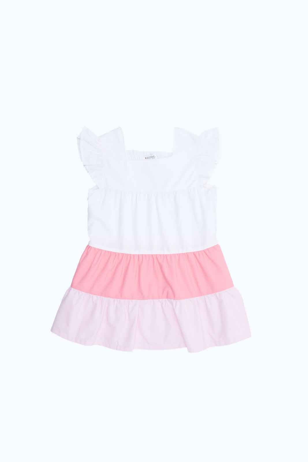 Redtag-Girls-White-Tiered-Dress-Category:Dresses,-Colour:White,-Deals:New-In,-Dept:Girls,-Filter:Infant-Girls-(3-to-24-Mths),-ING-Dresses,-New-In-ING-APL,-Non-Sale,-S23B,-Section:Girls-(0-to-14Yrs)-Infant-Girls-3 to 24 Months