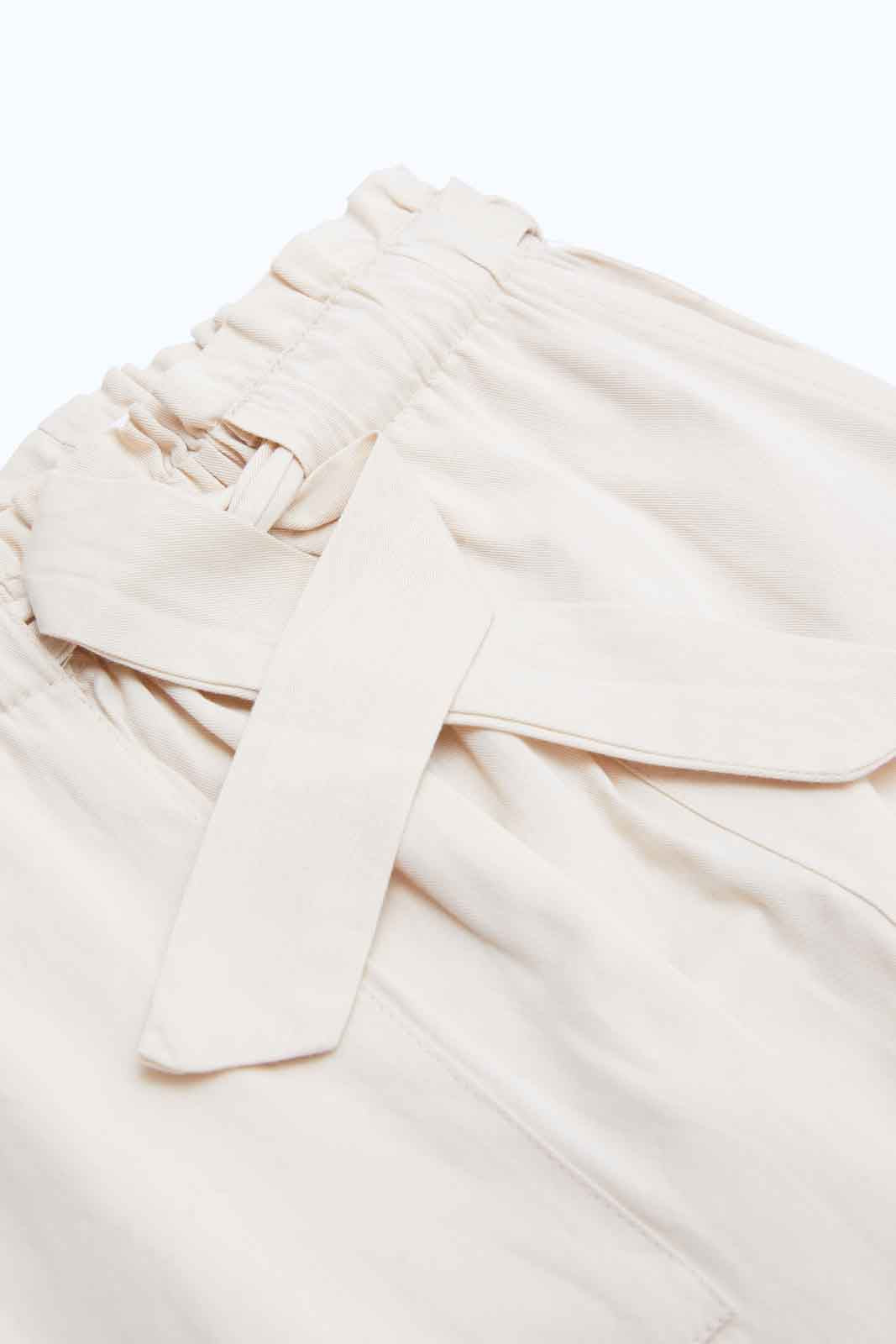 Redtag-Girls-Beige-Knotted-Trouser-With-Pocket-Category:Trousers,-Colour:Beige,-Deals:New-In,-Dept:Girls,-Filter:Infant-Girls-(3-to-24-Mths),-ING-Trousers,-New-In-ING-APL,-Non-Sale,-S23B,-Section:Girls-(0-to-14Yrs)-Infant-Girls-3 to 24 Months