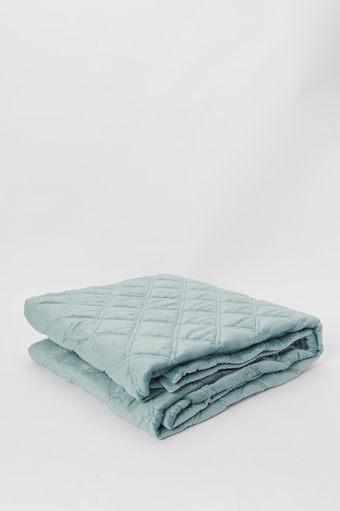 Redtag-Teal-Diamond-Quilted-Velvet-Bedspread-(Single-Size)-Category:Quilts,-Colour:Purple,-Deals:New-In,-Dept:Home,-Filter:Home-Bedroom,-H1:HMW,-H2:BED,-H3:BEC,-H4:QUI,-HMW-BED-Quilts,-New-In-HMW-BED,-Non-Sale,-Promo:RIVA,-S23B,-Season:S23B,-Section:Homewares,-Style:VELVET-Home-Bedroom-