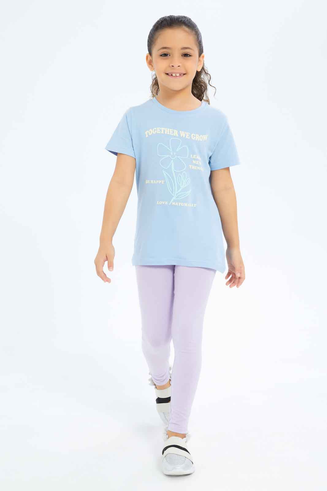 Redtag-Girls-Lilac-Legging-With-Rhine-Stone-Category:Leggings,-Colour:Lilac,-Deals:New-In,-Dept:Girls,-Filter:Girls-(2-to-8-Yrs),-GIR-Leggings,-New-In-GIR-APL,-Non-Sale,-S23A,-Section:Girls-(0-to-14Yrs),-TBL-Girls-2 to 8 Years