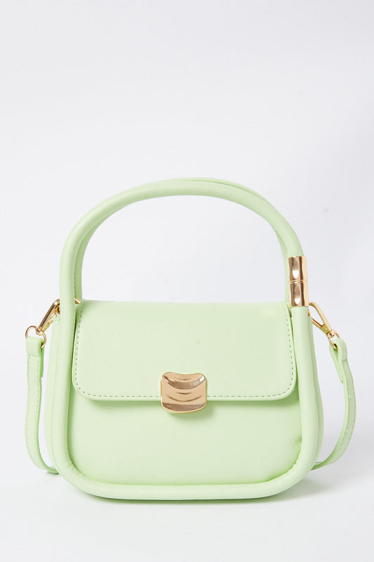Redtag-Mint-Green-Messenger-Bag-With-Scarf-Category:Bags,-Colour:Green,-Deals:New-In,-Dept:Ladieswear,-Filter:Women's-Accessories,-New-In,-New-In-Women-ACC,-Non-Sale,-S23A,-Section:Women,-Women-Bags-Women-