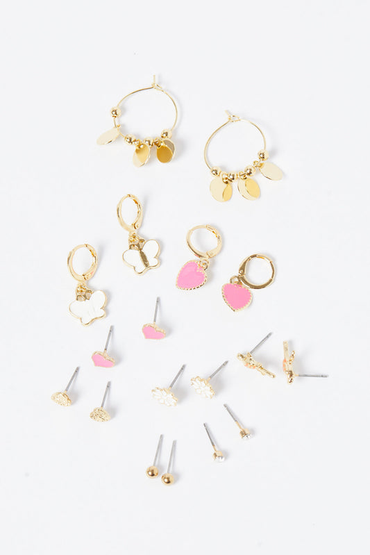 Redtag-Earring-Category:Jewellery,-Colour:Assorted,-Deals:2-FOR-49,-Deals:New-In,-Dept:Girls,-Filter:Girls-Accessories,-GIR-Jewellery,-New-In,-New-In-GIR-ACC,-Non-Sale,-S23A,-Section:Girls-(0-to-14Yrs)-Girls-