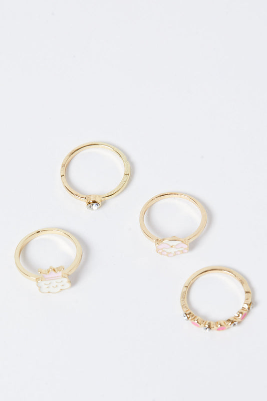 Redtag-Ring-Set-Category:Jewellery,-Colour:Assorted,-Deals:2-FOR-37,-Deals:New-In,-Dept:Girls,-Filter:Girls-Accessories,-GIR-Jewellery,-New-In,-New-In-GIR-ACC,-Non-Sale,-S23A,-Section:Girls-(0-to-14Yrs)-Girls-