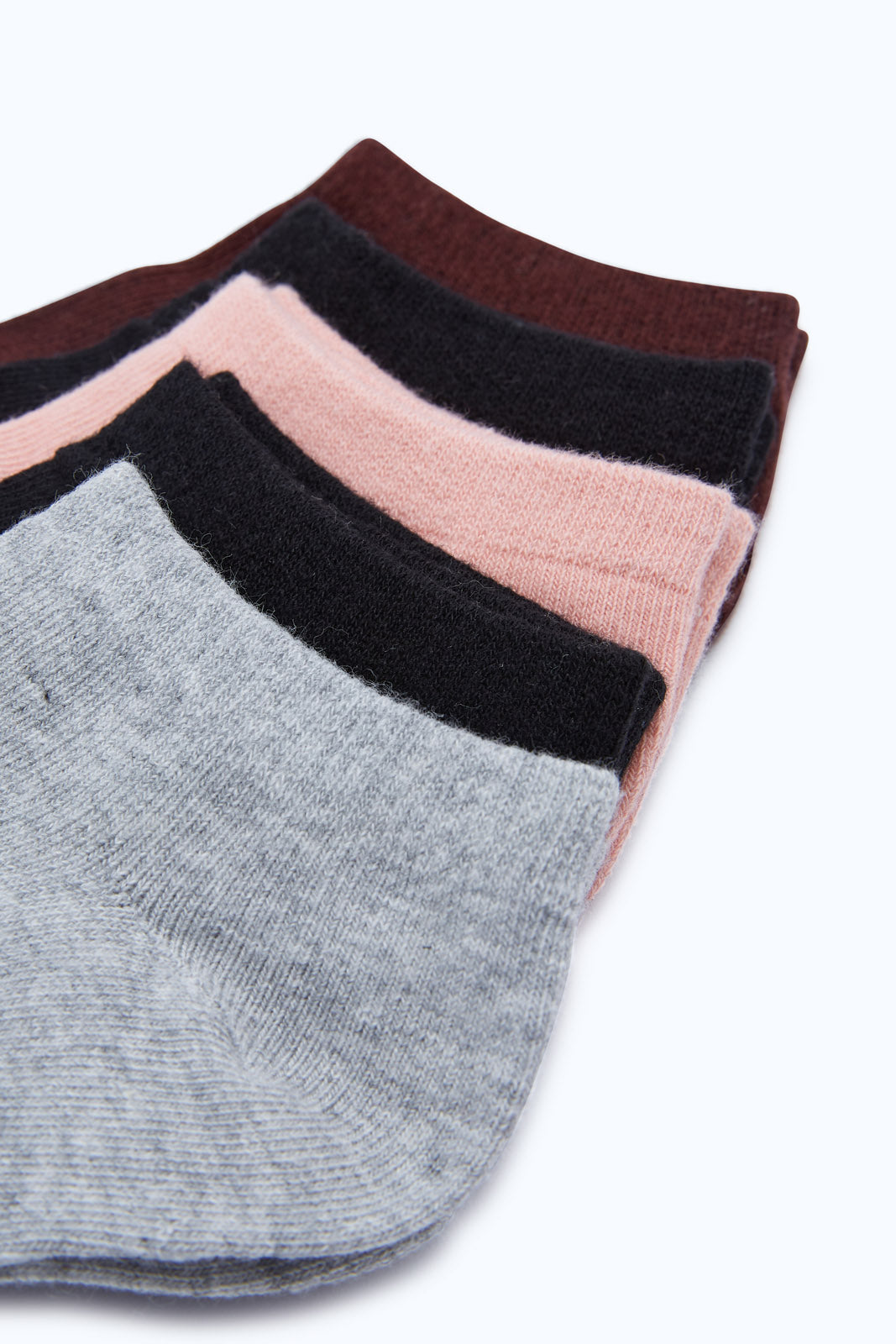 Redtag-Women-Ladies-Ankle-Non-Terry-Socks-1*5-365,-Category:Socks,-Colour:Assorted,-Deals:New-In,-Dept:Ladieswear,-Filter:Women's-Clothing,-H1:LWR,-H2:LDN,-H3:HOS,-H4:SKS,-New-In-Women-APL,-Non-Sale,-Season:365,-Section:Women,-Women-Socks--