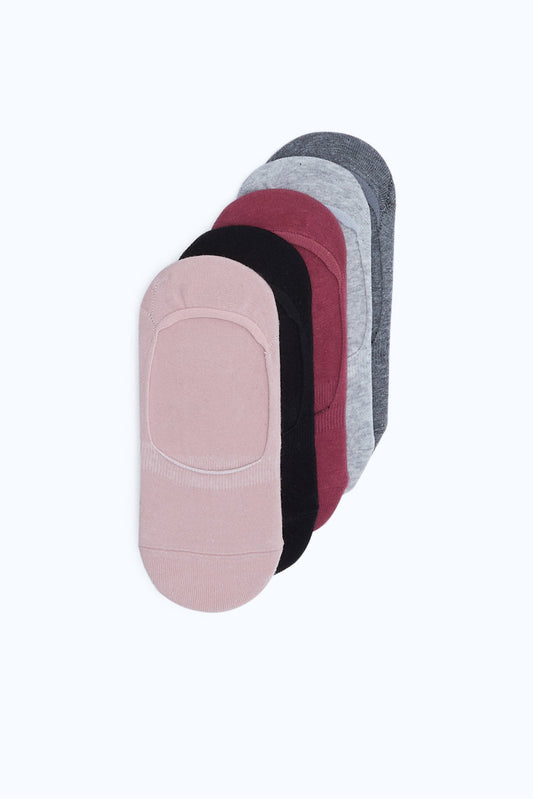 Redtag-Women-Invisible-Socks
With-Gripper-At-Heel-Socks-1*5-365,-Category:Socks,-Colour:Assorted,-Deals:New-In,-Dept:Ladieswear,-Filter:Women's-Clothing,-H1:LWR,-H2:LDN,-H3:HOS,-H4:SKS,-New-In-Women-APL,-Non-Sale,-Season:365,-Section:Women,-Women-Socks--