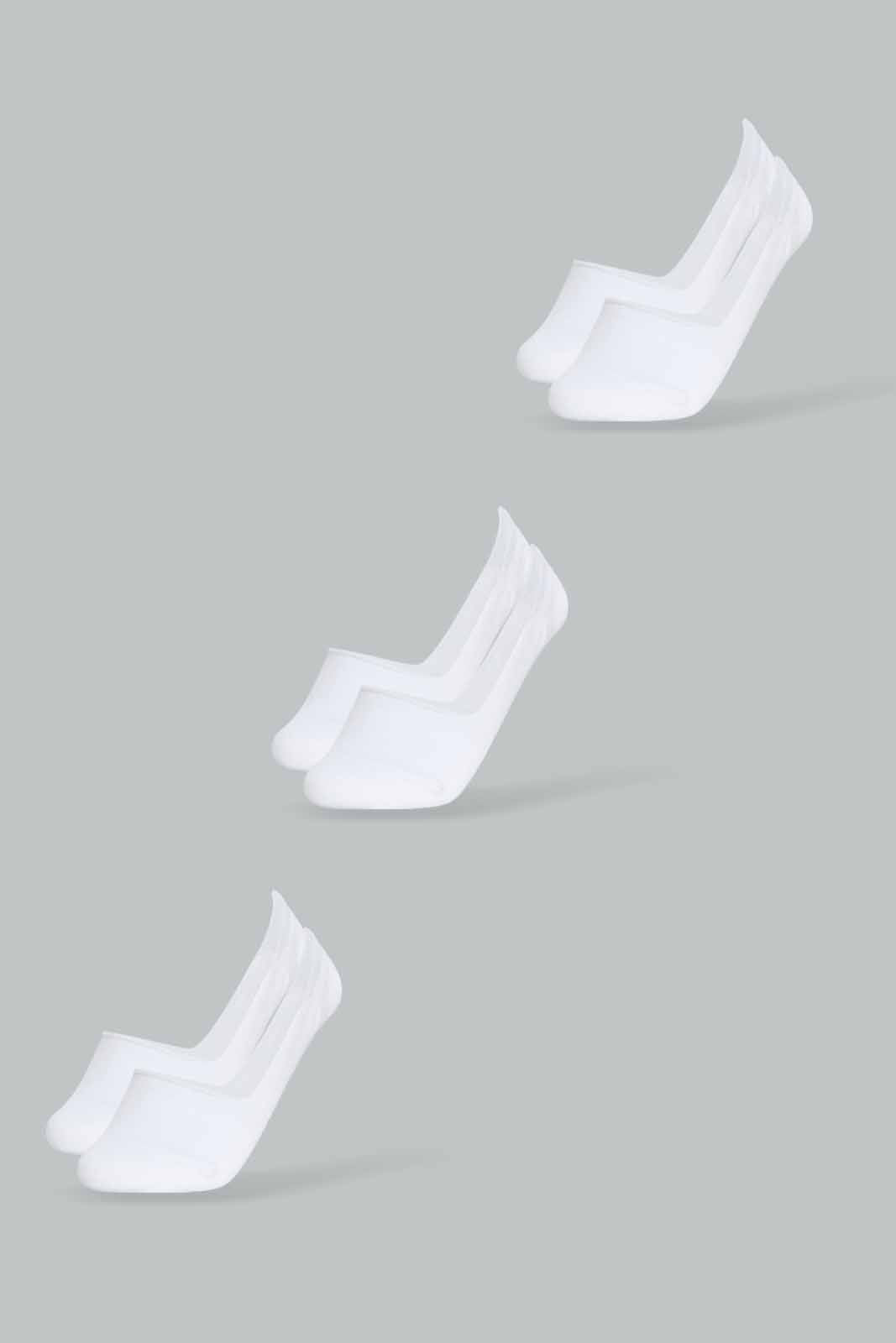 Redtag-Women-Ladies-Invisible-Socks-1*3-365,-Category:Socks,-Colour:White,-Deals:New-In,-Dept:Ladieswear,-Filter:Women's-Clothing,-New-In-Women-APL,-Non-Sale,-Section:Women,-Women-Socks--