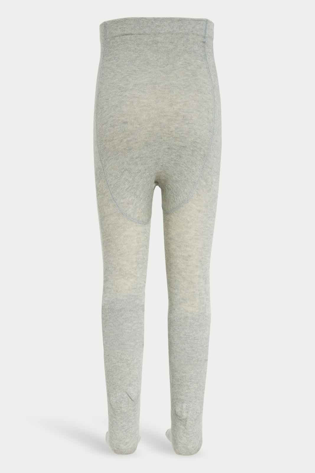 Redtag-Girls-2-Pk-Tights--Lt-Grey/Black-365,-Category:Tights,-Colour:Assorted,-Deals:New-In,-Dept:Girls,-Filter:Girls-(2-to-8-Yrs),-GIR-Tights,-New-In-GIR-APL,-Non-Sale,-Section:Girls-(0-to-14Yrs)-Girls-2 to 8 Years