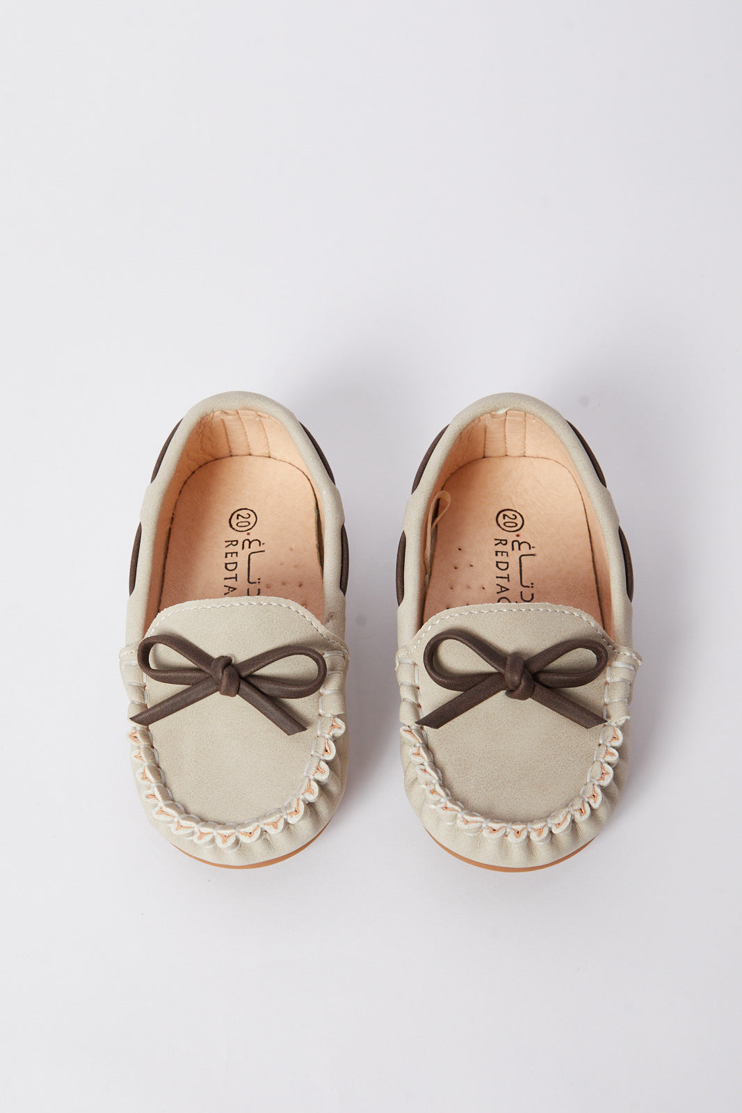 Redtag-Beige-Moccasin-Category:Shoes,-Colour:Beige,-Deals:New-In,-Filter:Boys-Footwear-(1-to-3-Yrs),-INB-Sandals,-N/A,-New-In-INB-FOO,-Non-Sale,-S23B,-Section:Boys-(0-to-14Yrs)-Infant-Boys-1 to 3 Years