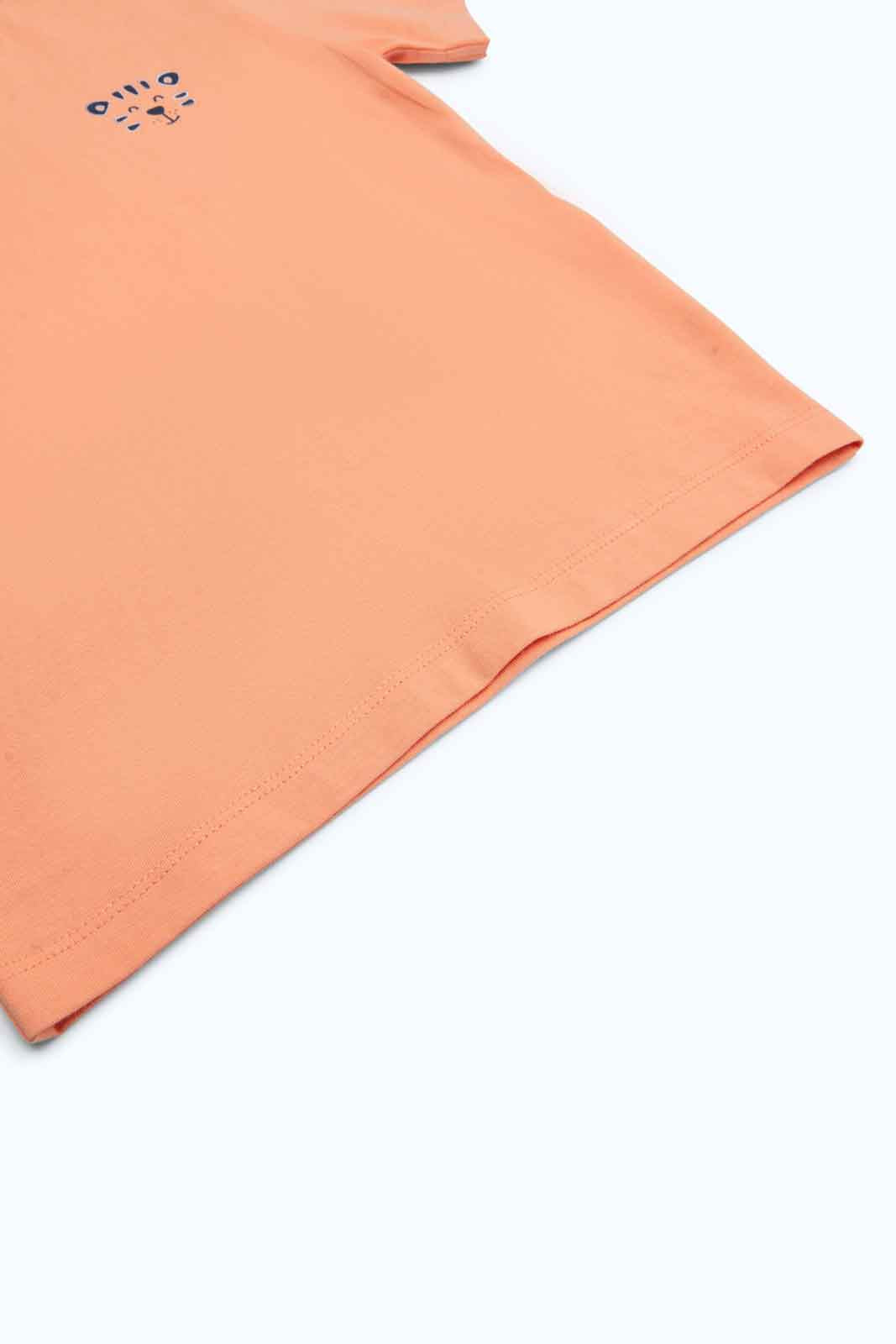 Redtag-Boys-Orange-Tiger-Ss-Sleeve-Hanging-Tshirt-Category:T-Shirts,-Colour:Orange,-Deals:New-In,-Dept:Boys,-Filter:Infant-Boys-(3-to-24-Mths),-INB-T-Shirts,-New-In-INB-APL,-Non-Sale,-S23B,-Section:Boys-(0-to-14Yrs)-Infant-Boys-3 to 24 Months