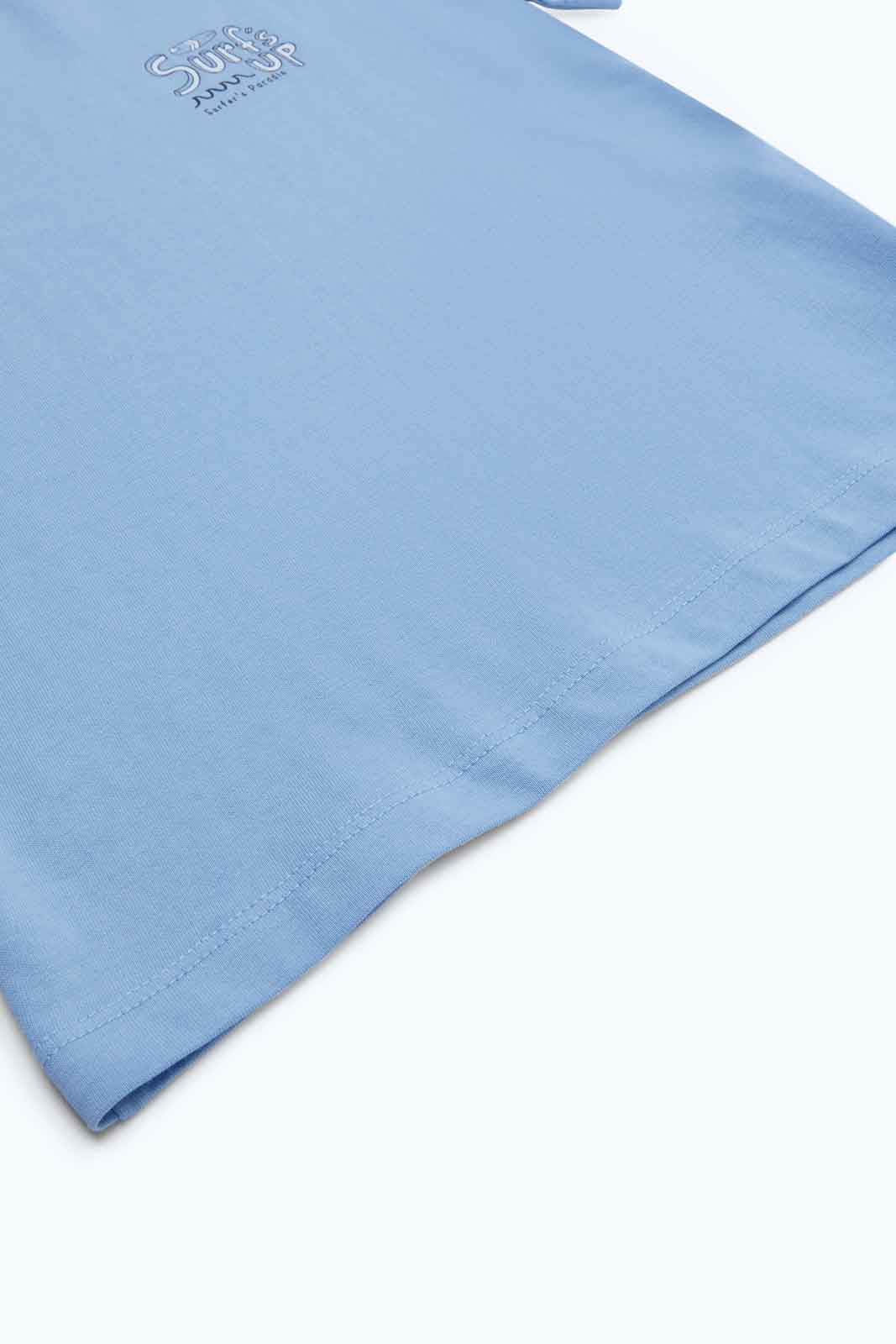 Redtag-Boys-Blue-Surf-Ss-Sleeve-Hanging-Tshirt-Category:T-Shirts,-Colour:Blue,-Deals:New-In,-Dept:Boys,-Filter:Infant-Boys-(3-to-24-Mths),-INB-T-Shirts,-New-In-INB-APL,-Non-Sale,-S23B,-Section:Boys-(0-to-14Yrs)-Infant-Boys-3 to 24 Months