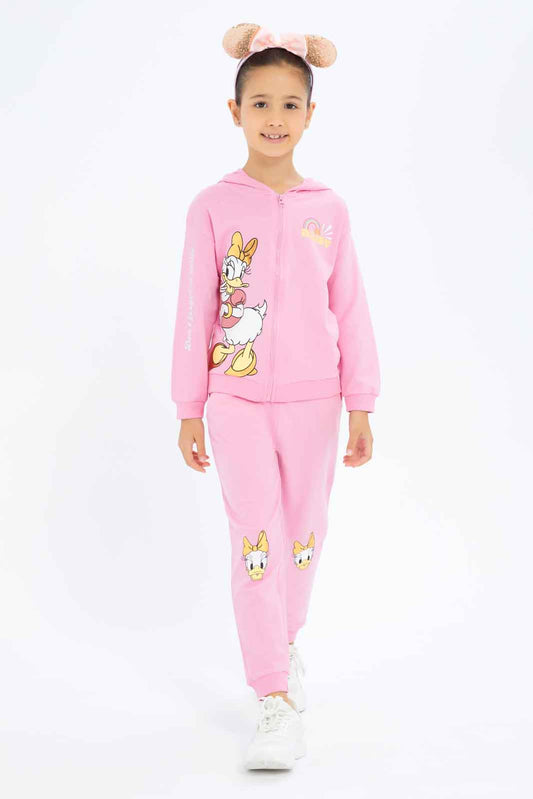 Redtag-Girls-Lilac-Daisy-Jogger-Set-Category:Jog-Sets,-Colour:Lilac,-Deals:New-In,-Dept:Girls,-Filter:Girls-(2-to-8-Yrs),-GIR-Jog-Sets,-New-In-GIR-APL,-Non-Sale,-Section:Girls-(0-to-14Yrs),-W22A-Girls-2 to 8 Years