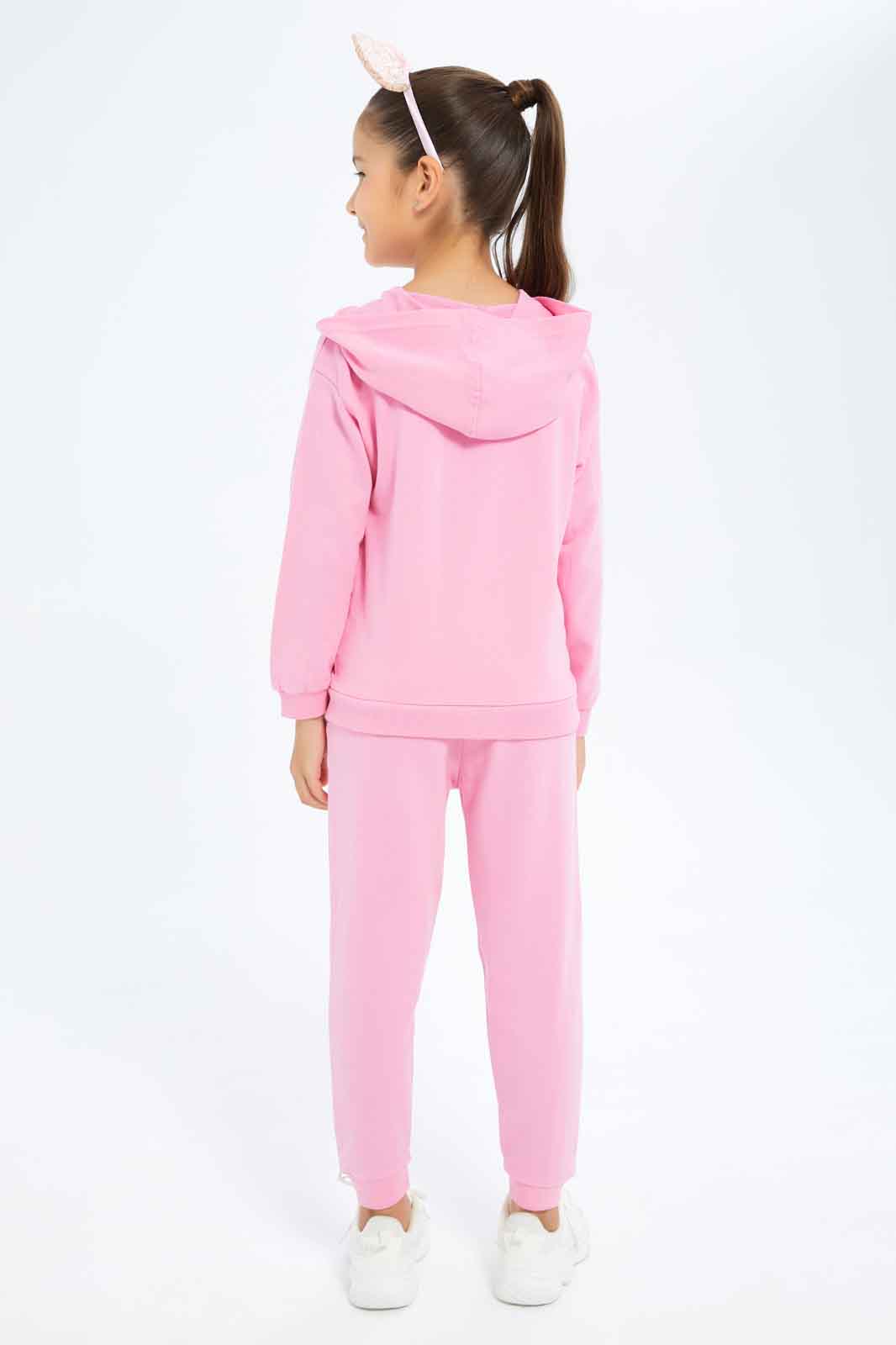 Redtag-Girls-Lilac-Daisy-Jogger-Set-Category:Jog-Sets,-Colour:Lilac,-Deals:New-In,-Dept:Girls,-Filter:Girls-(2-to-8-Yrs),-GIR-Jog-Sets,-New-In-GIR-APL,-Non-Sale,-Section:Girls-(0-to-14Yrs),-W22A-Girls-2 to 8 Years