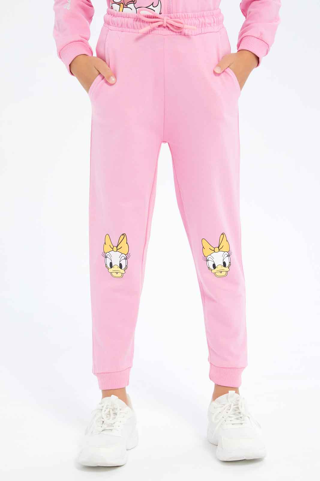 Redtag-Girls-Lilac-Daisy-Jogger-Set-Category:Jog-Sets,-Colour:Lilac,-Deals:New-In,-Dept:Girls,-Filter:Girls-(2-to-8-Yrs),-GIR-Jog-Sets,-New-In-GIR-APL,-Non-Sale,-Section:Girls-(0-to-14Yrs),-W22A-Girls-2 to 8 Years