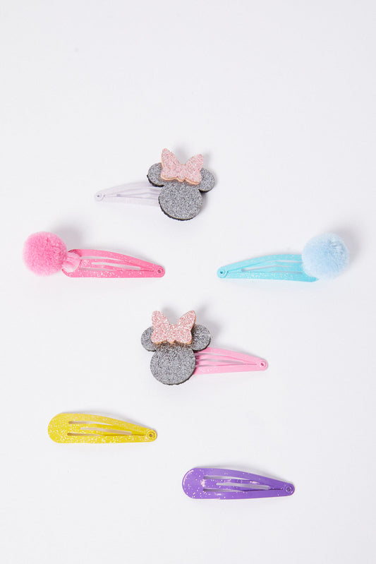 Redtag-Hair-Clip-Set-Category:Hair-Accessories,-CHR,-Colour:Assorted,-Deals:New-In,-Dept:Girls,-Filter:Girls-Accessories,-GIR-Hair-Accessories,-New-In,-New-In-GIR-ACC,-Non-Sale,-S23A,-Section:Girls-(0-to-14Yrs)-Girls-